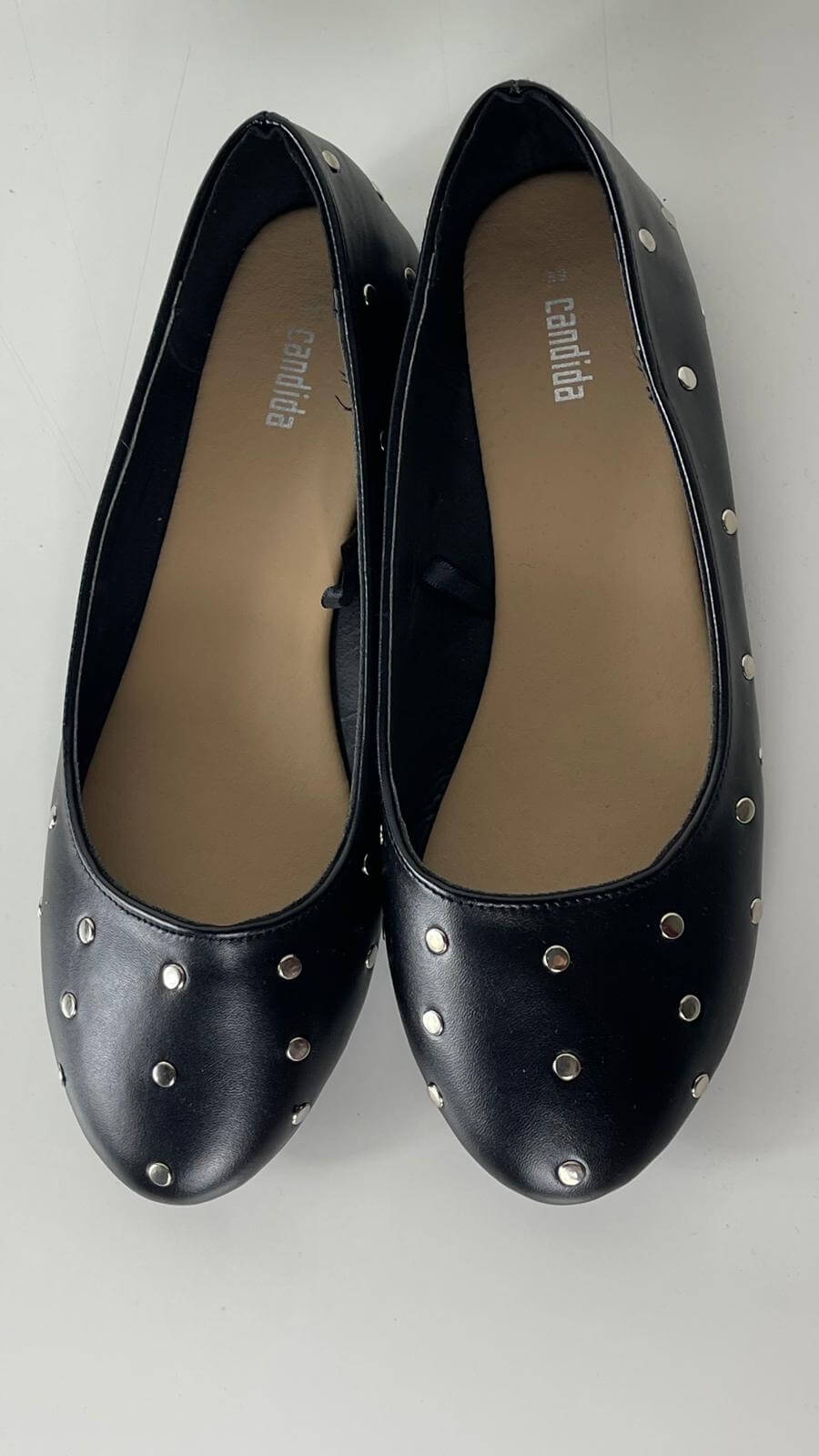 Ballerina borchie Argento - Candida.it