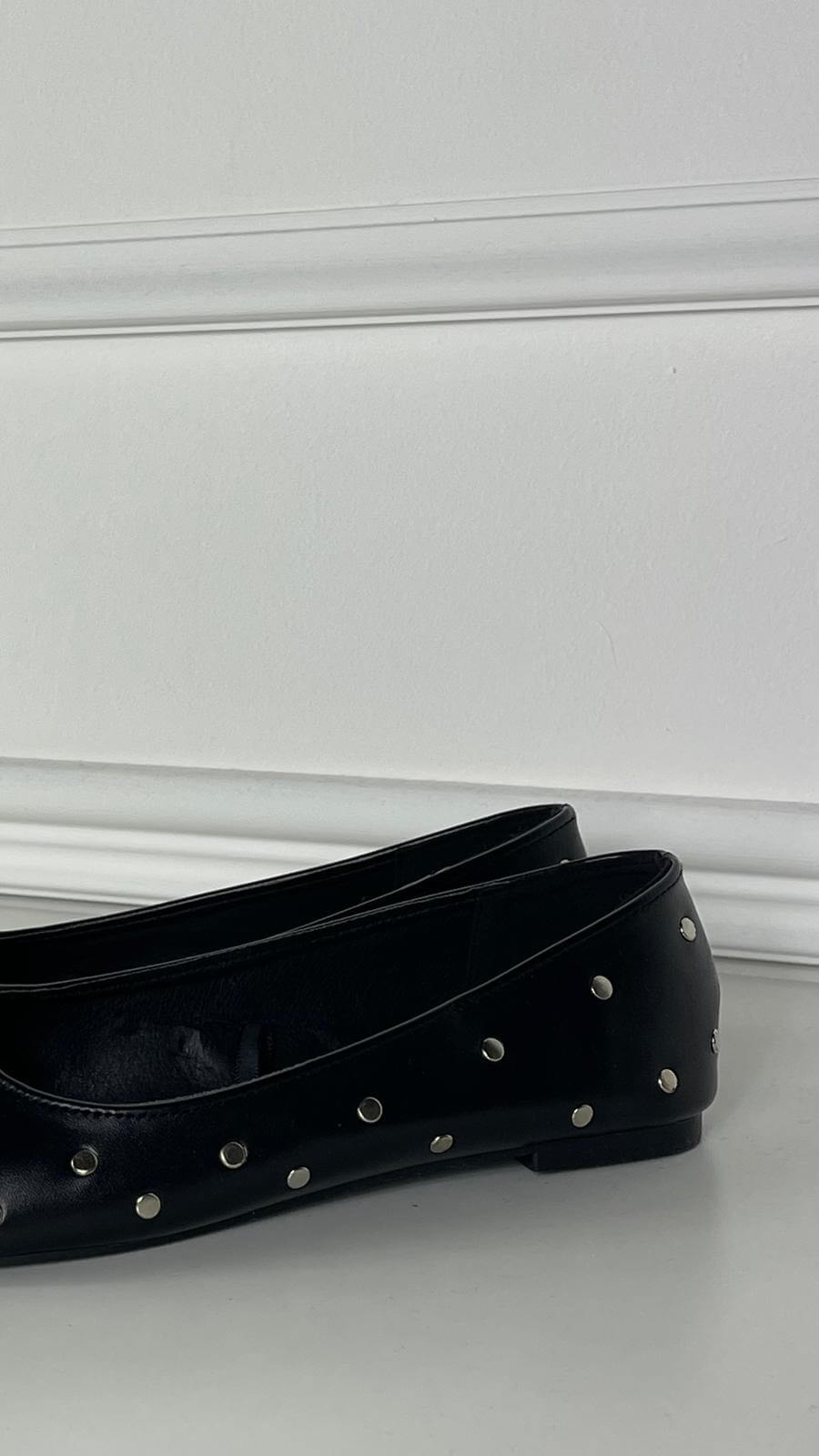 Ballerina borchie Argento - Candida.it