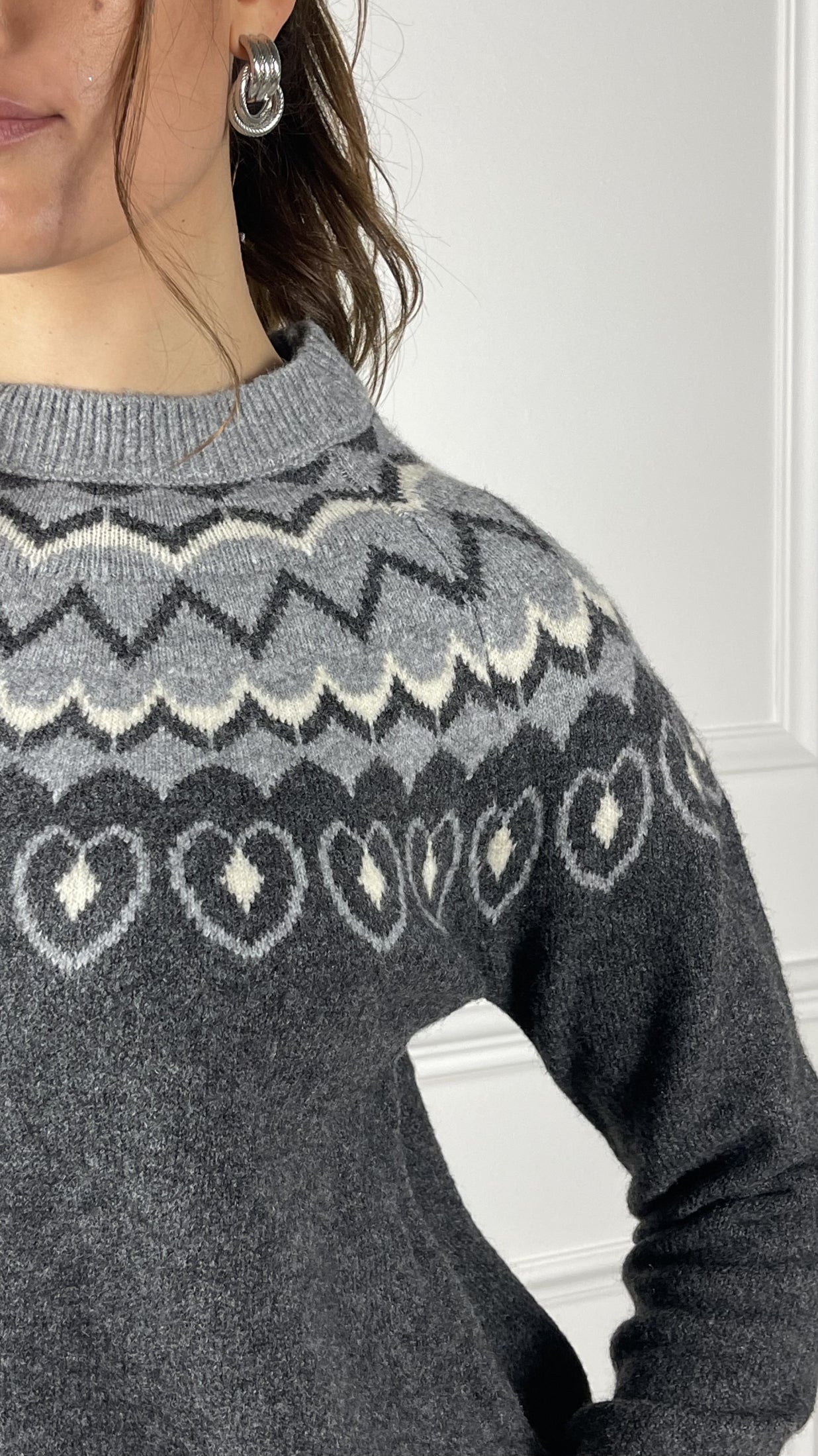 Pullover Soft heart - Candida.it