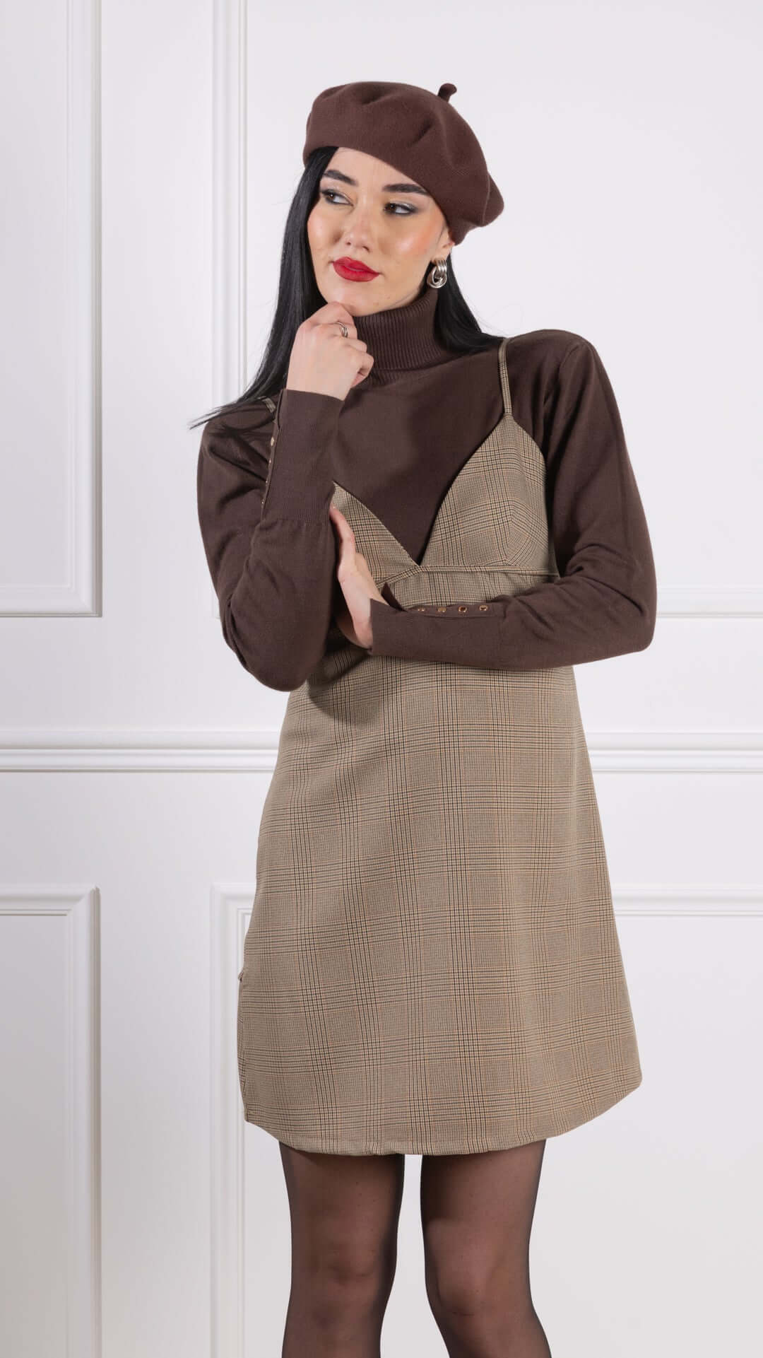 Abito pied de poule - Candida.it