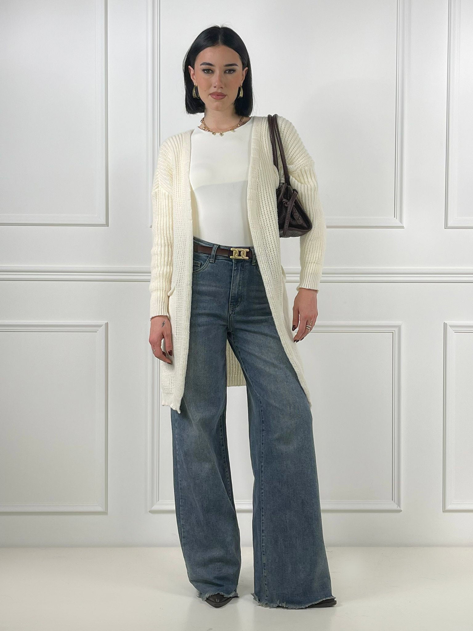 Maxi Cardigan taschini - Candida.it