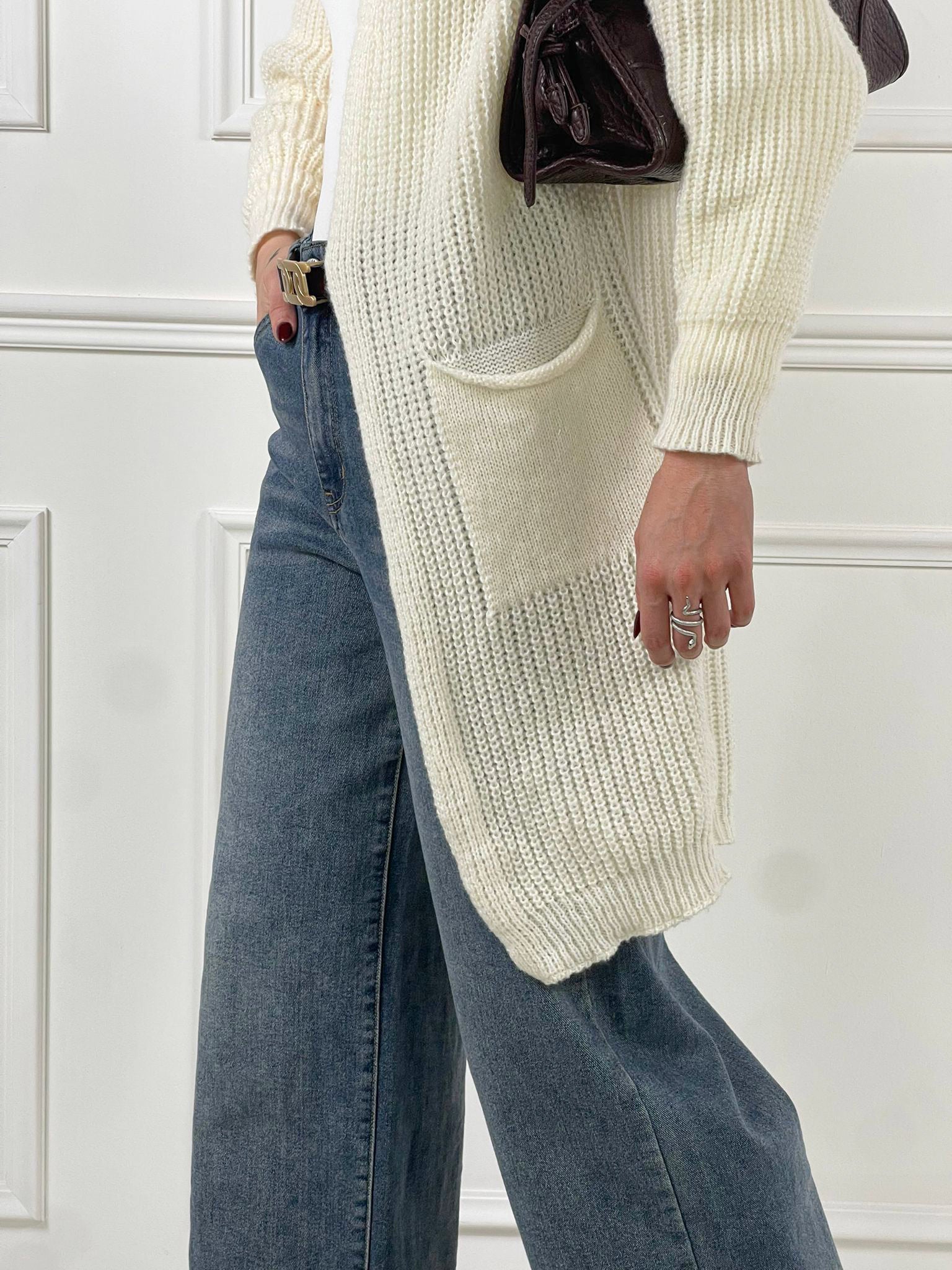 Maxi Cardigan taschini - Candida.it