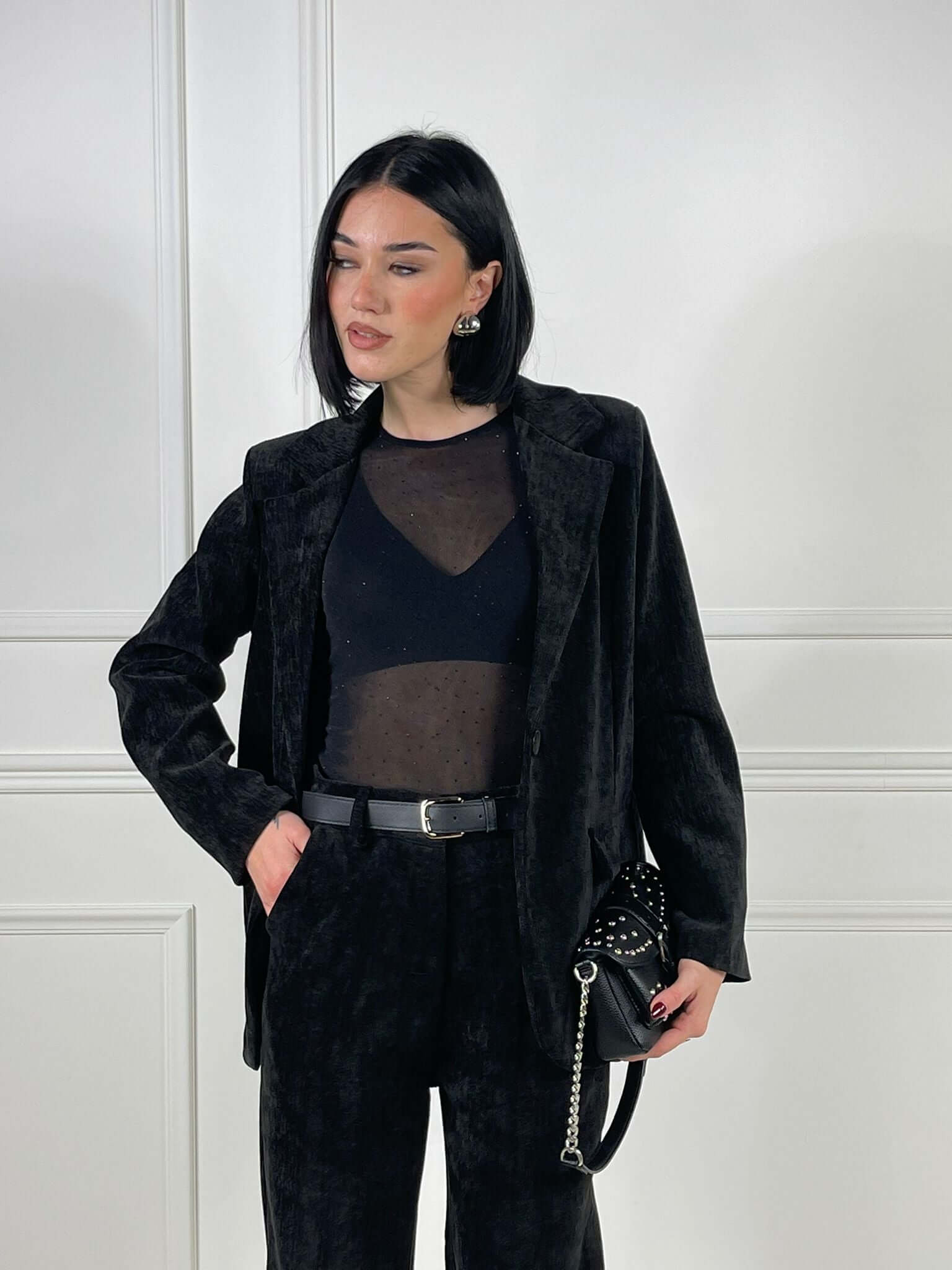 Giacca velluto liscio - Candida.it