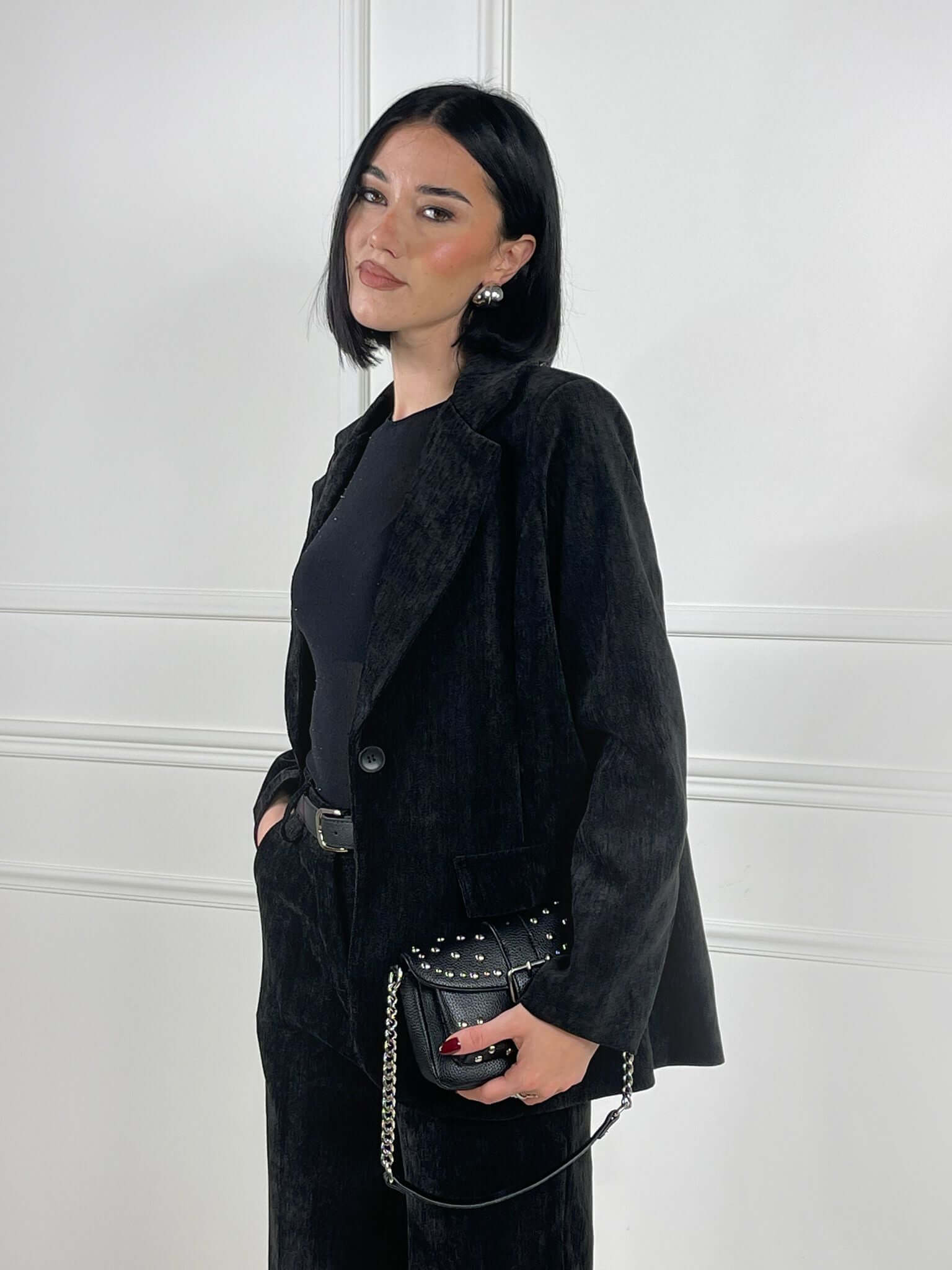 Giacca velluto liscio - Candida.it