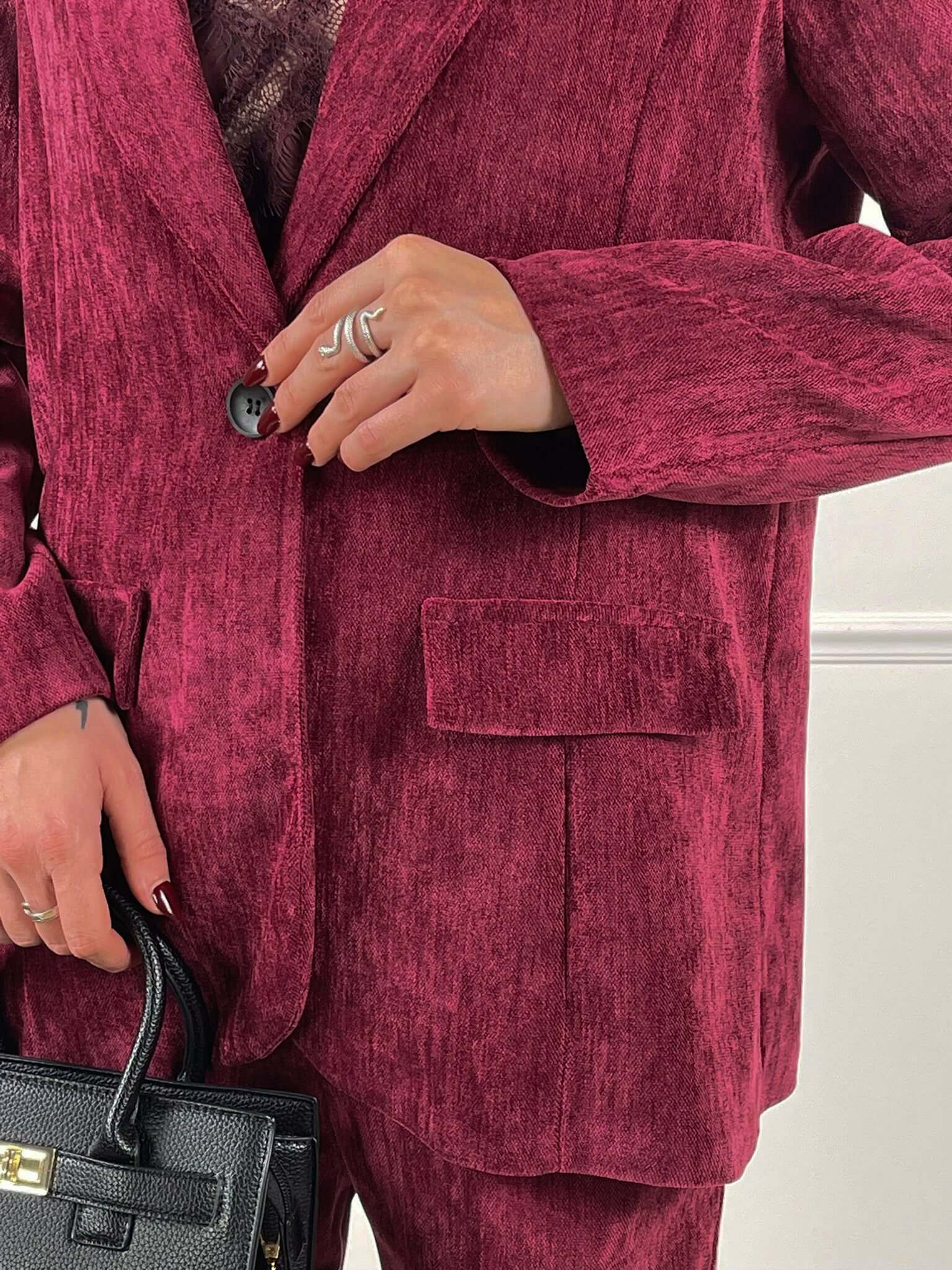 Giacca velluto liscio - Candida.it