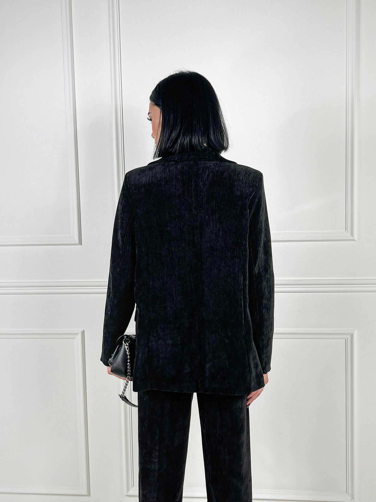 Giacca velluto liscio