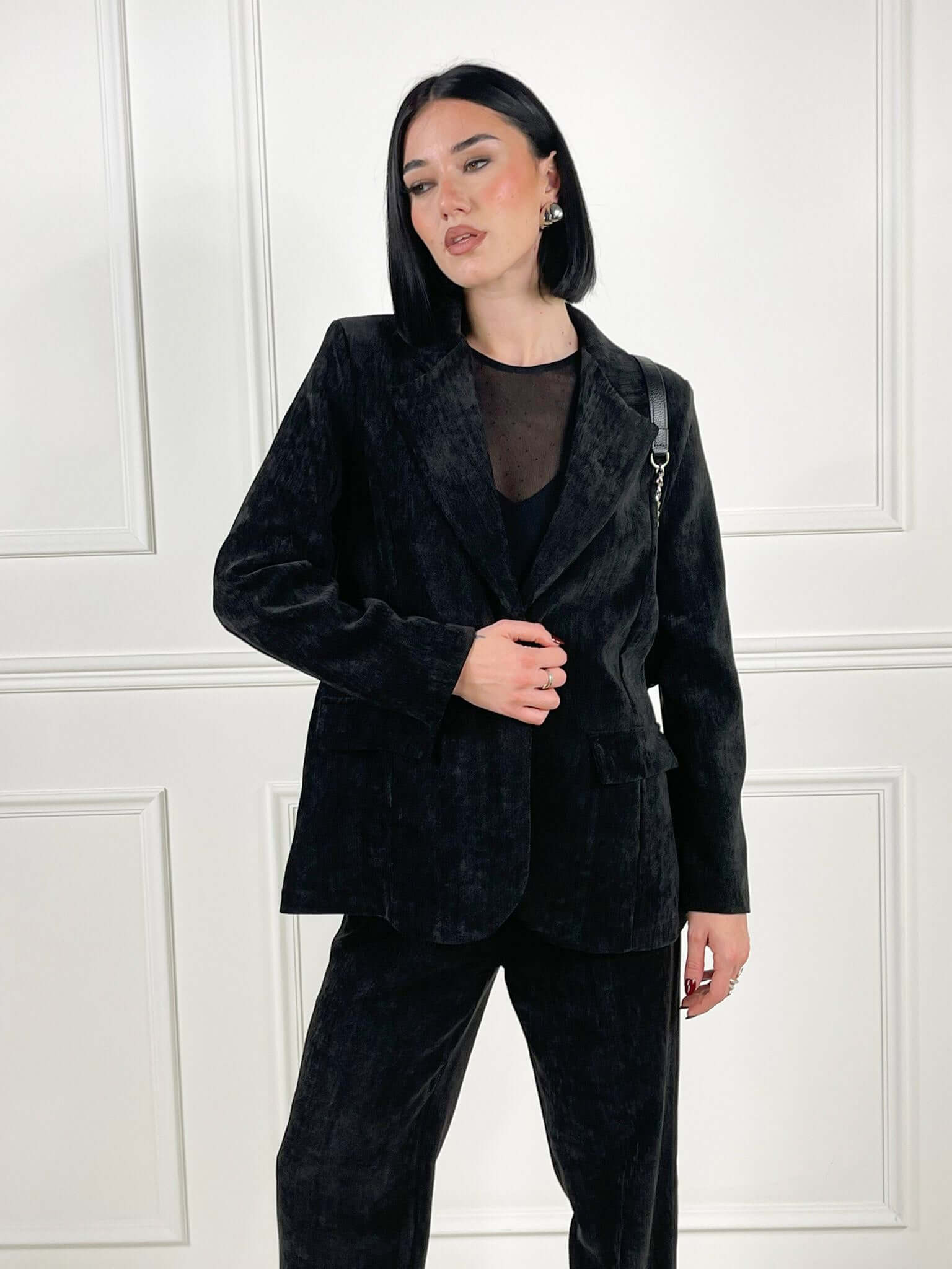 Giacca velluto liscio - Candida.it