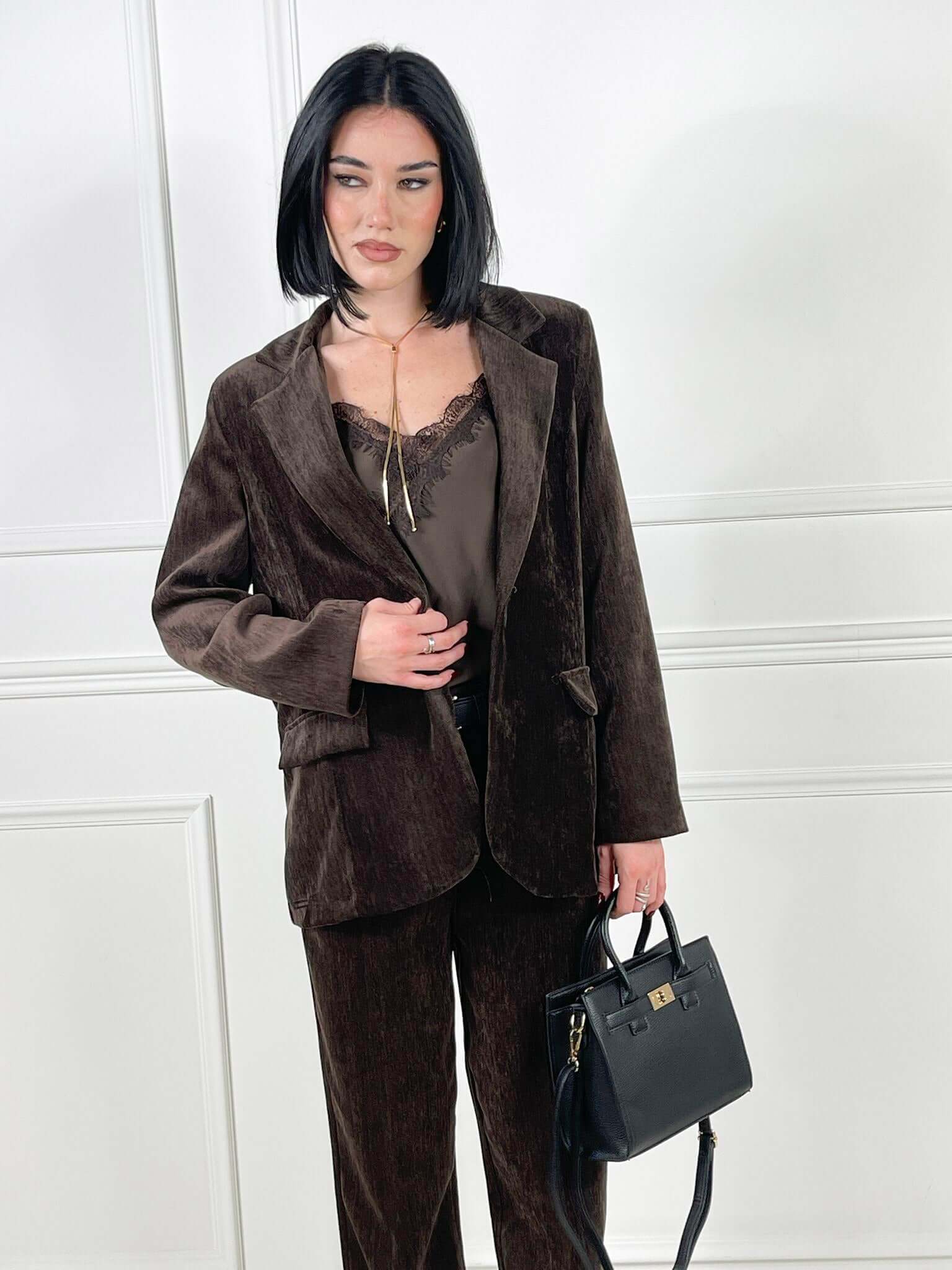 Giacca velluto liscio - Candida.it