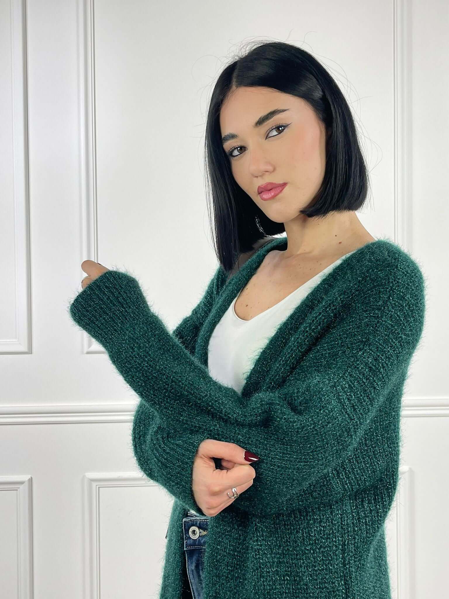 Cardigan con taschini - Candida.it