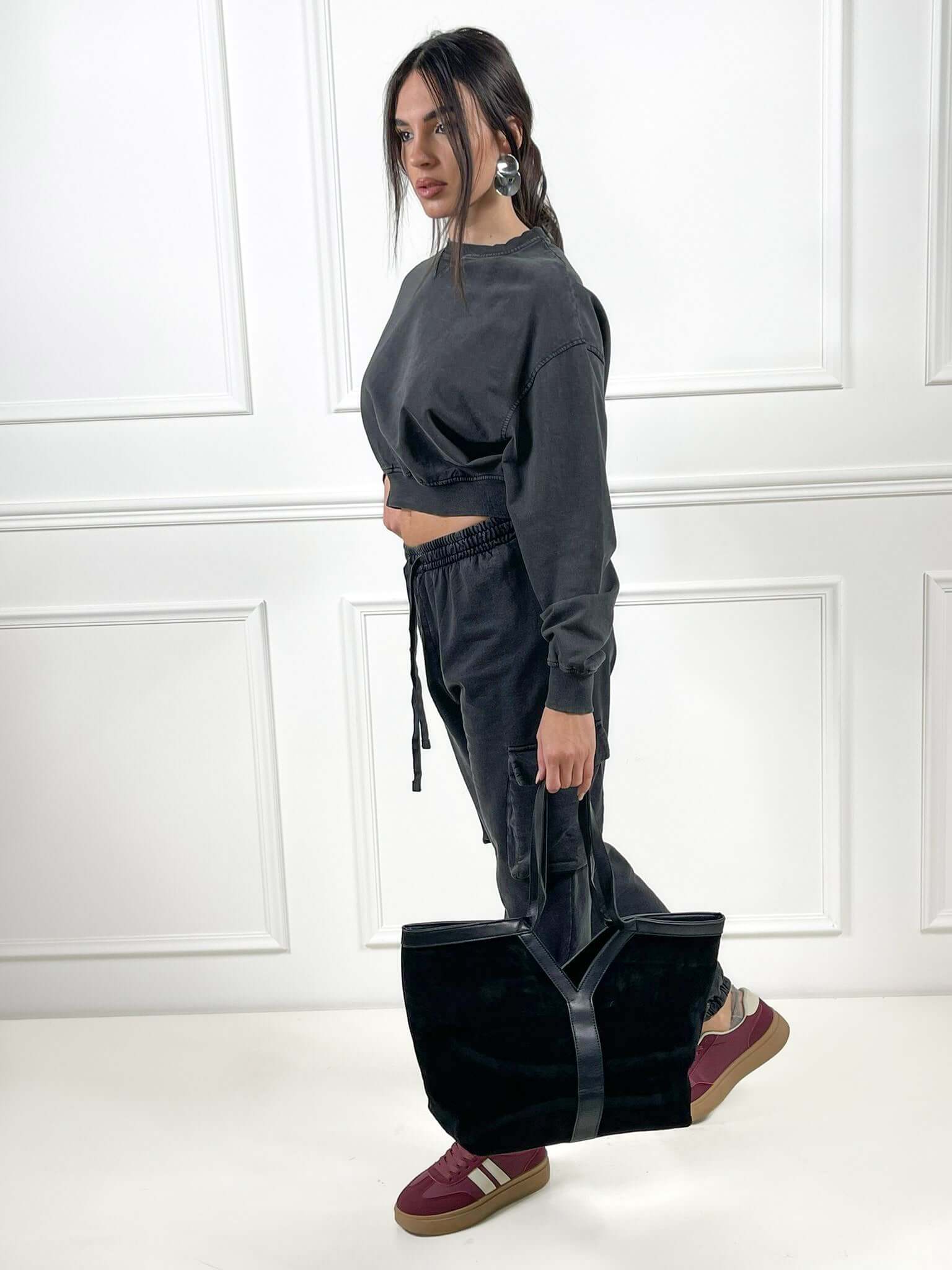 Felpa crop over - Candida.it