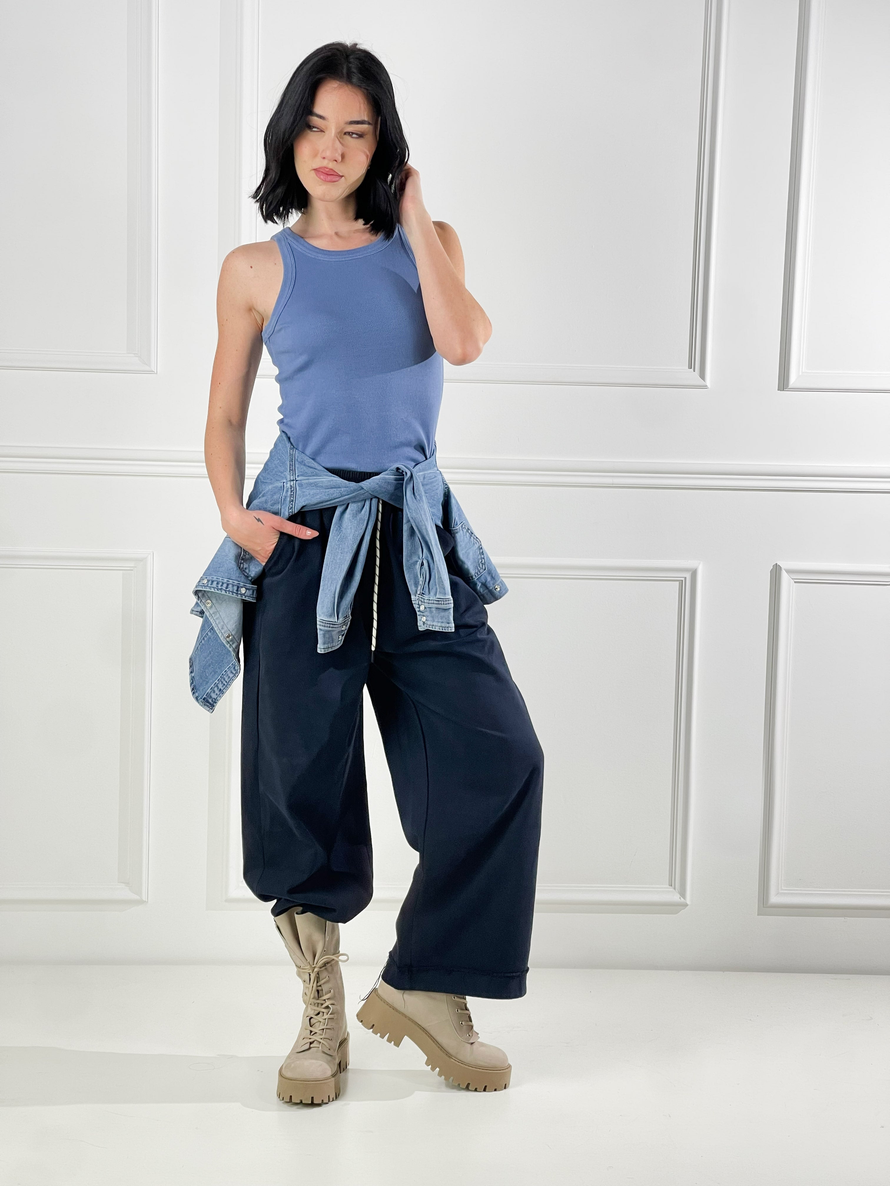 Pantalone Victoria|Colore:Blu