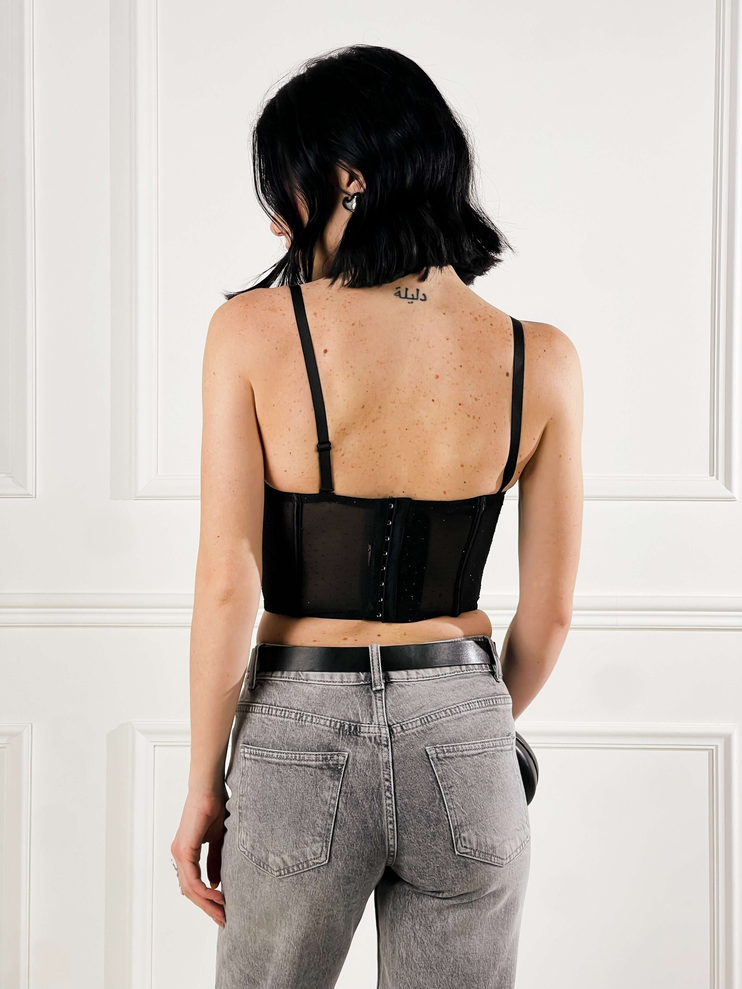 Top Bralette |Colore:Nero