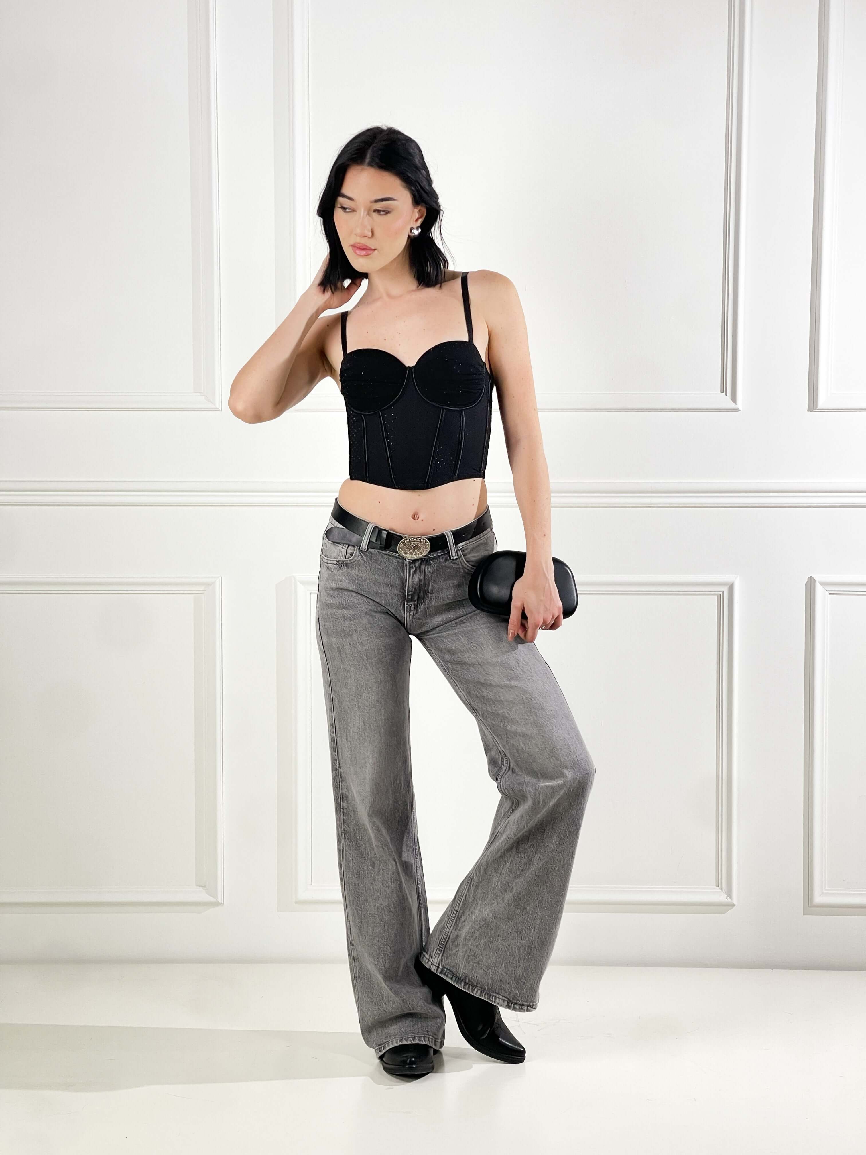 Top Bralette |Colore:Nero