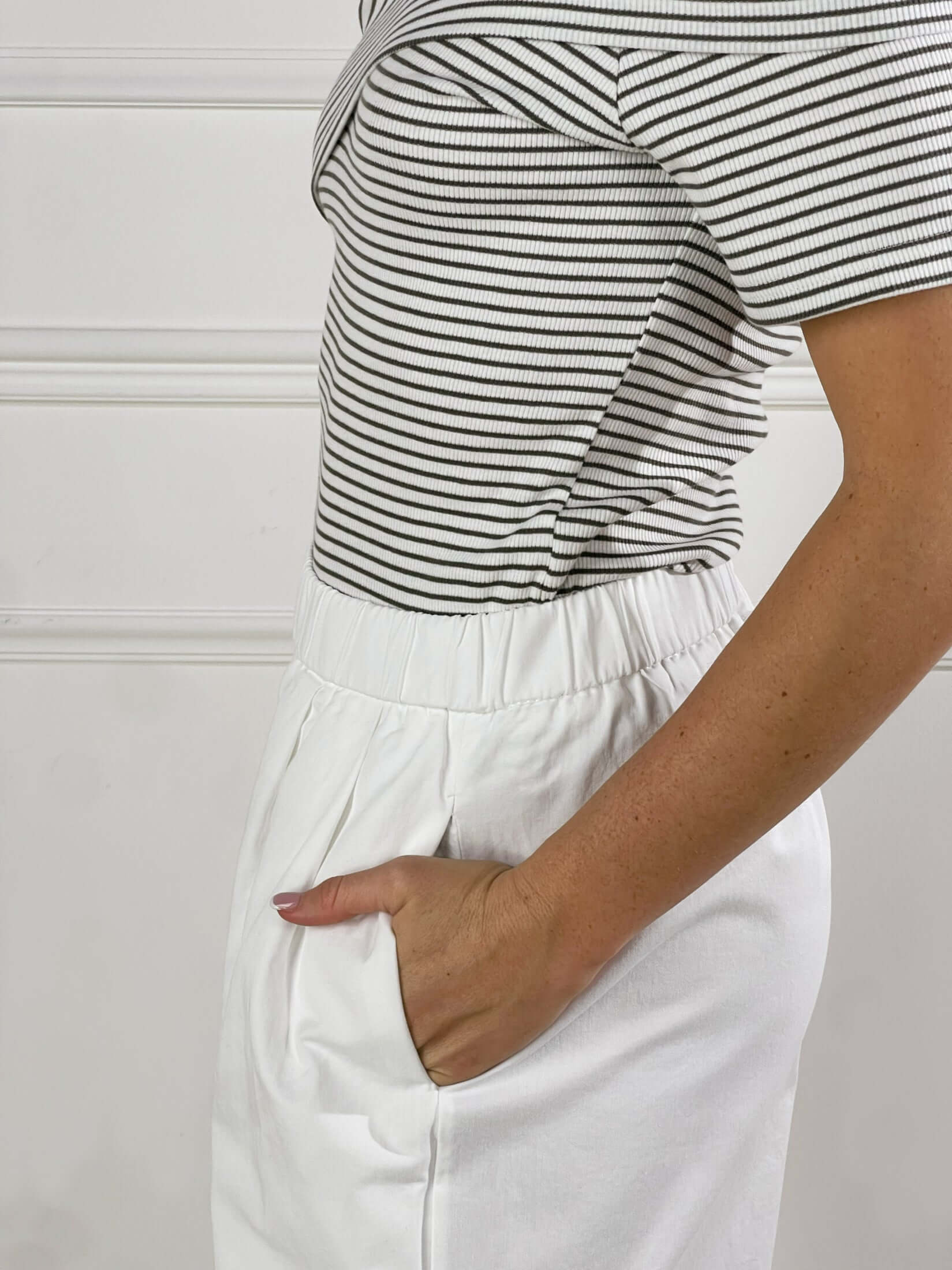 Pantalanone Anacapri|Colore:Bianco