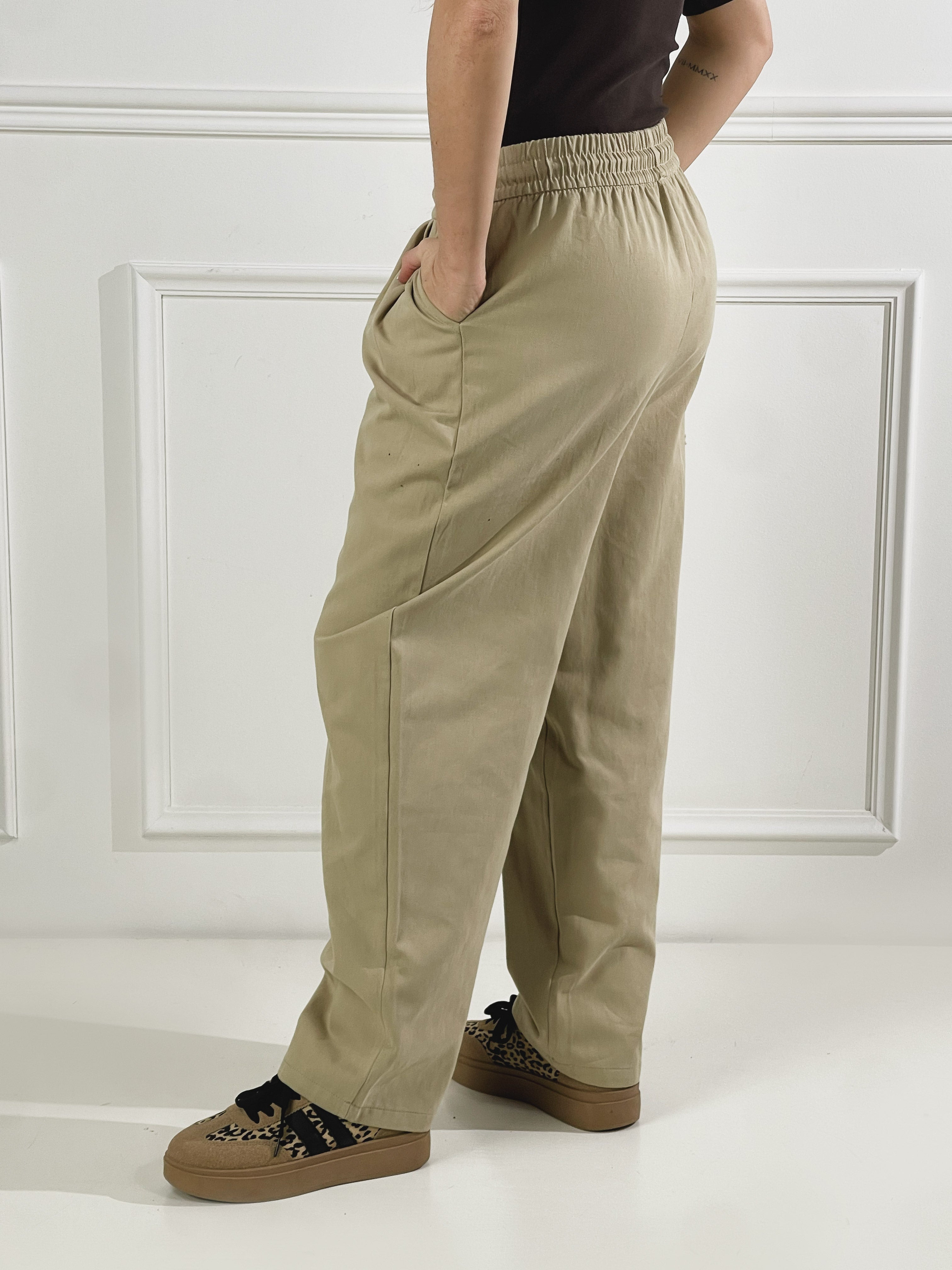 Pantalone Victoria|Colore:Fango