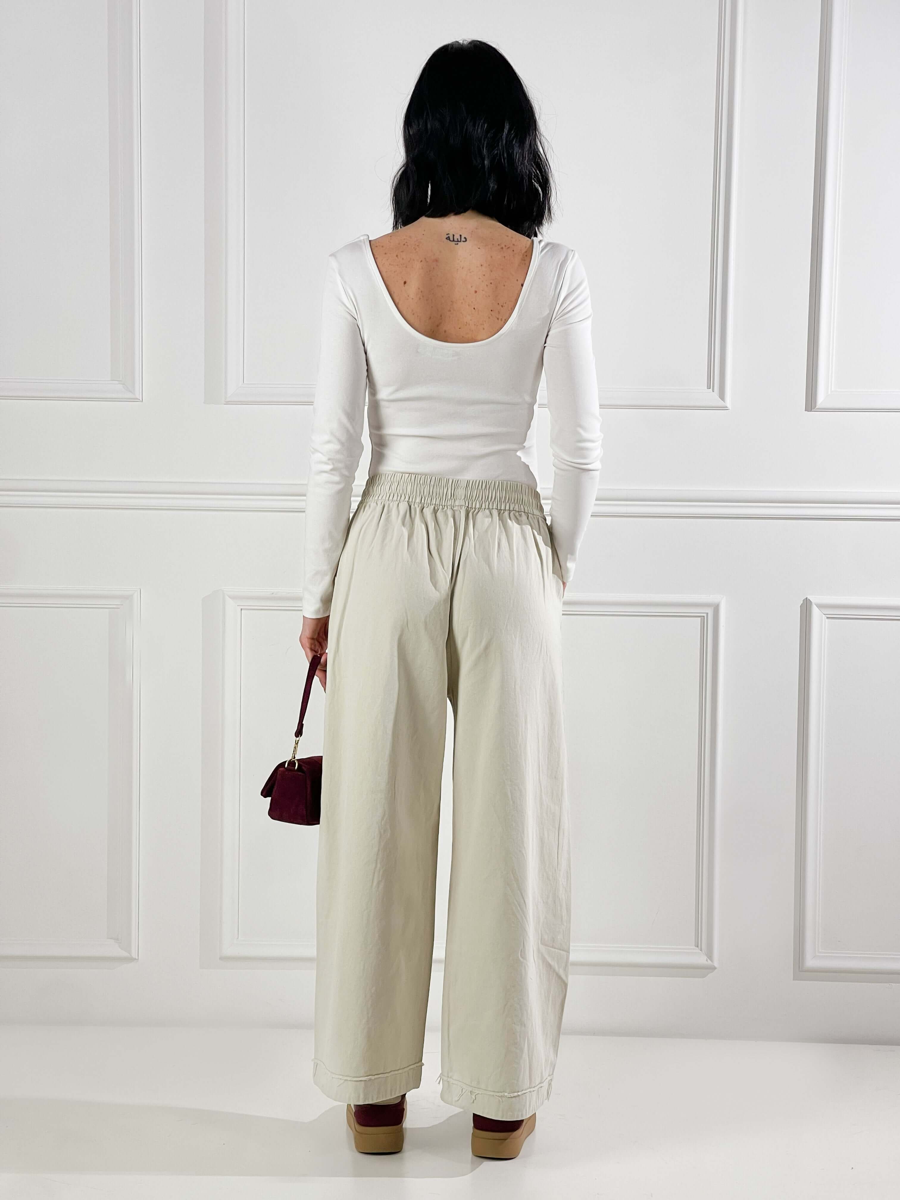 Pantalone Secrets Chinos|Colore:Beige chiaro