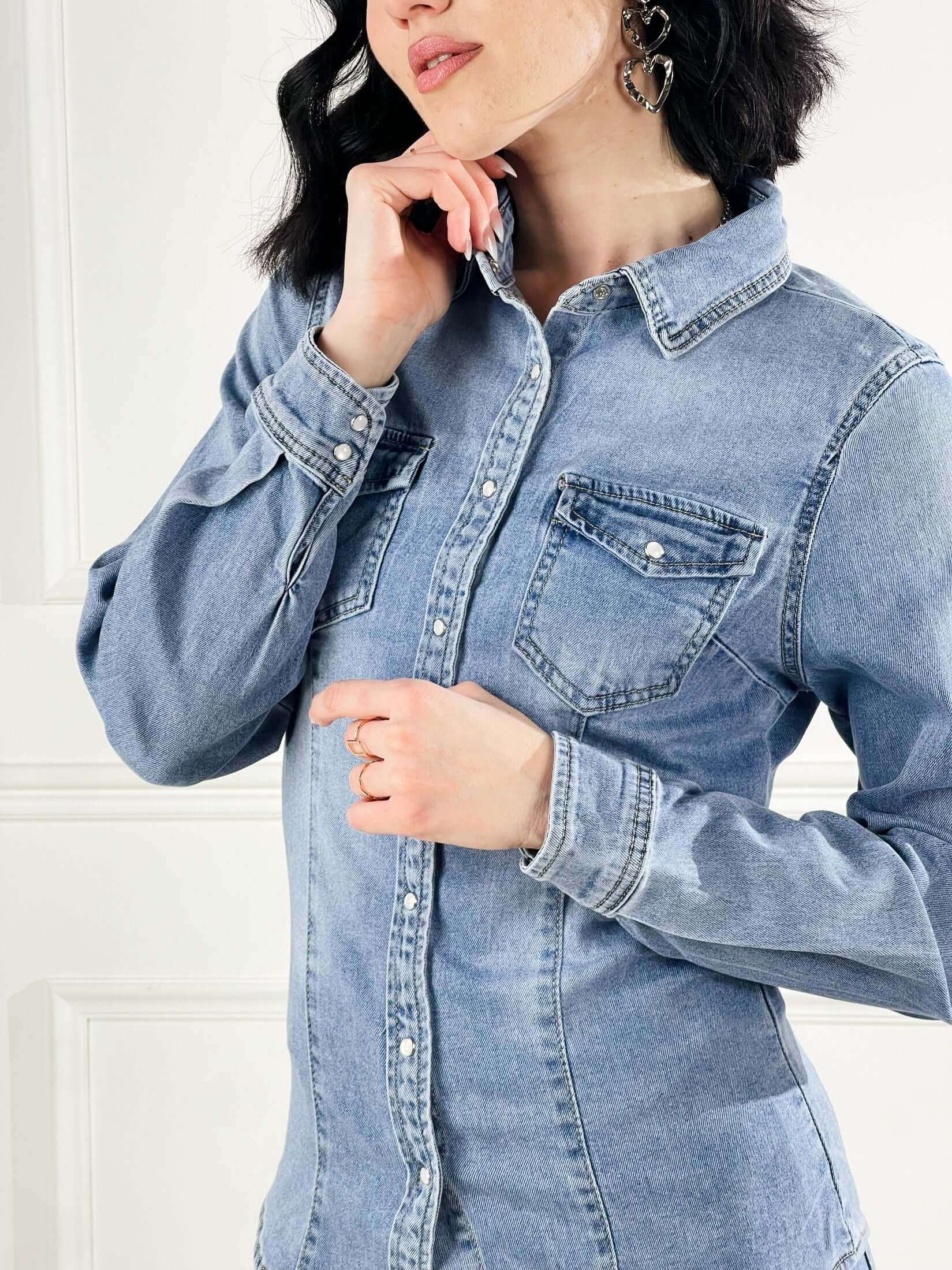 Camici a jeans|Colore:Jeans