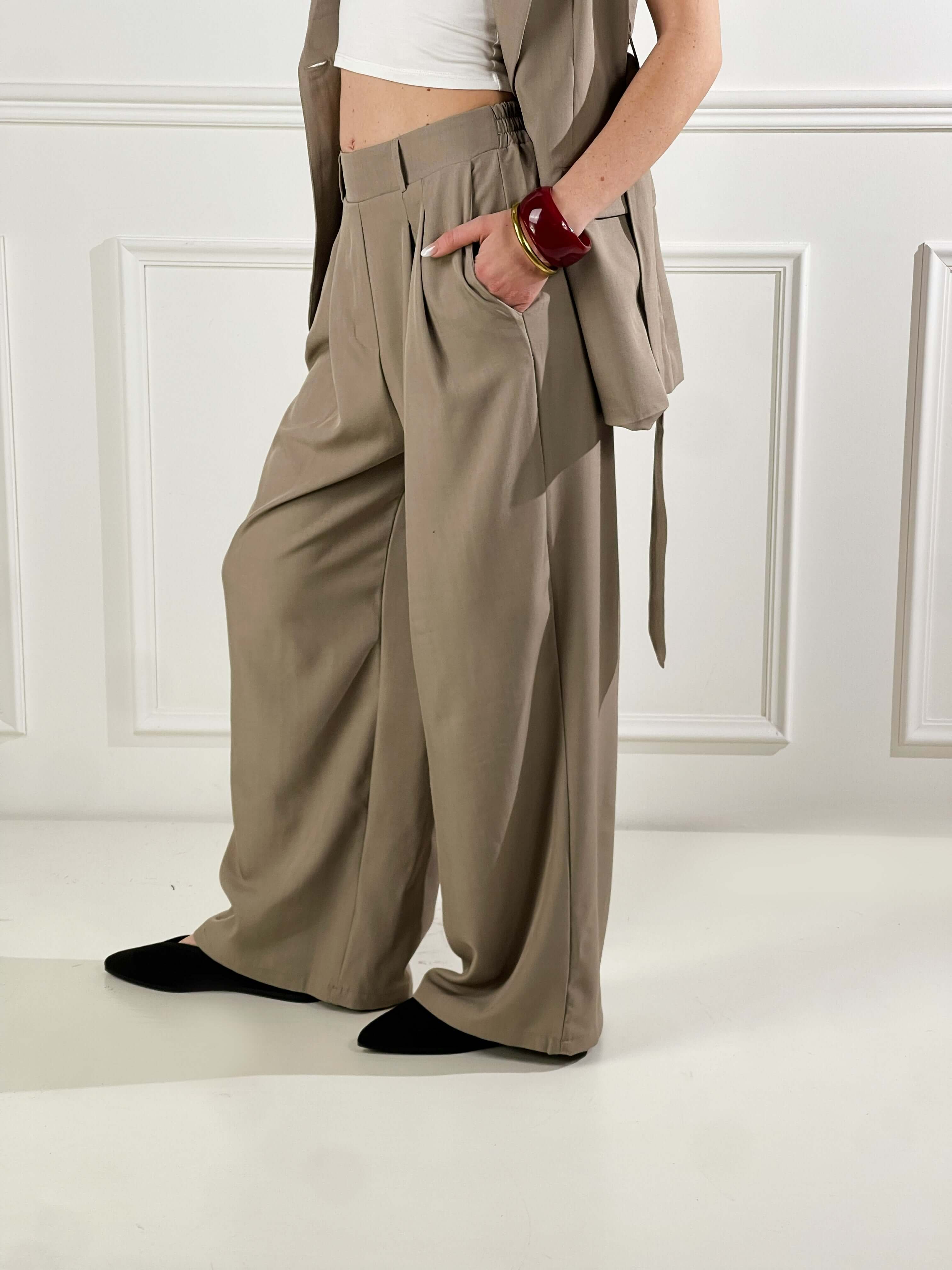 Pantalone Stella |Colore:Kaki