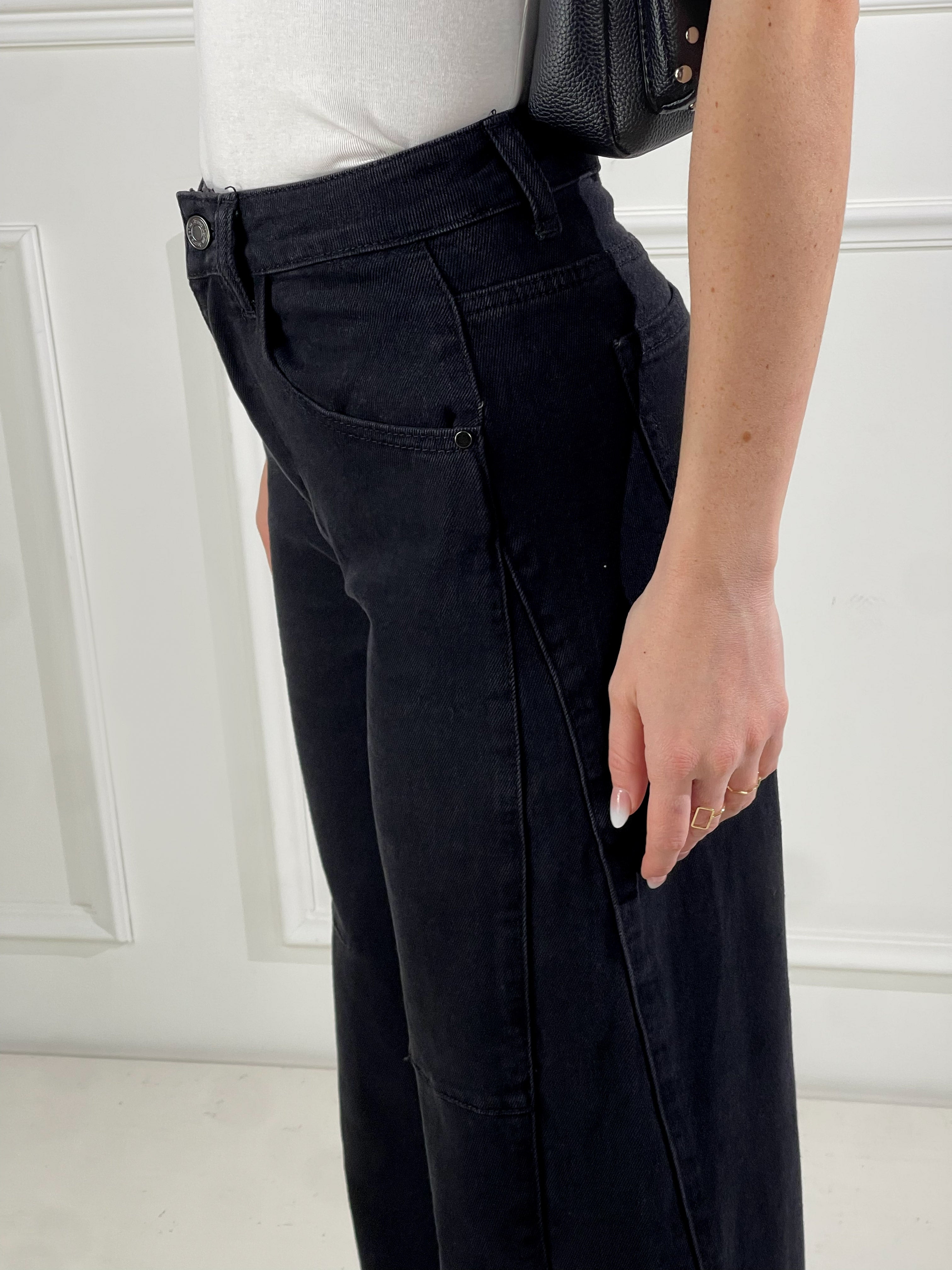 Cargo strutturato|Colore:Nero