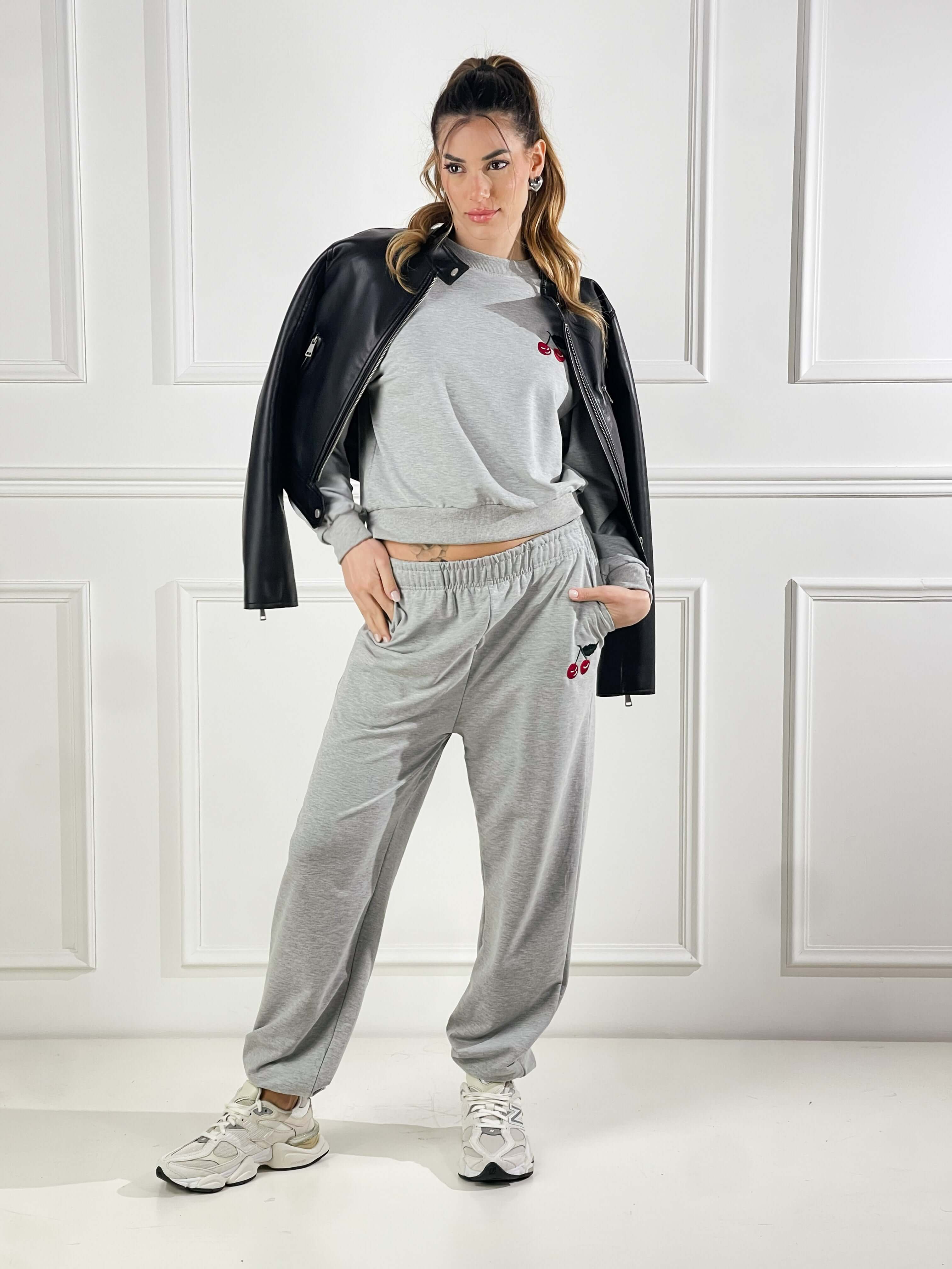 Tuta Cherry|Colore:Grigio