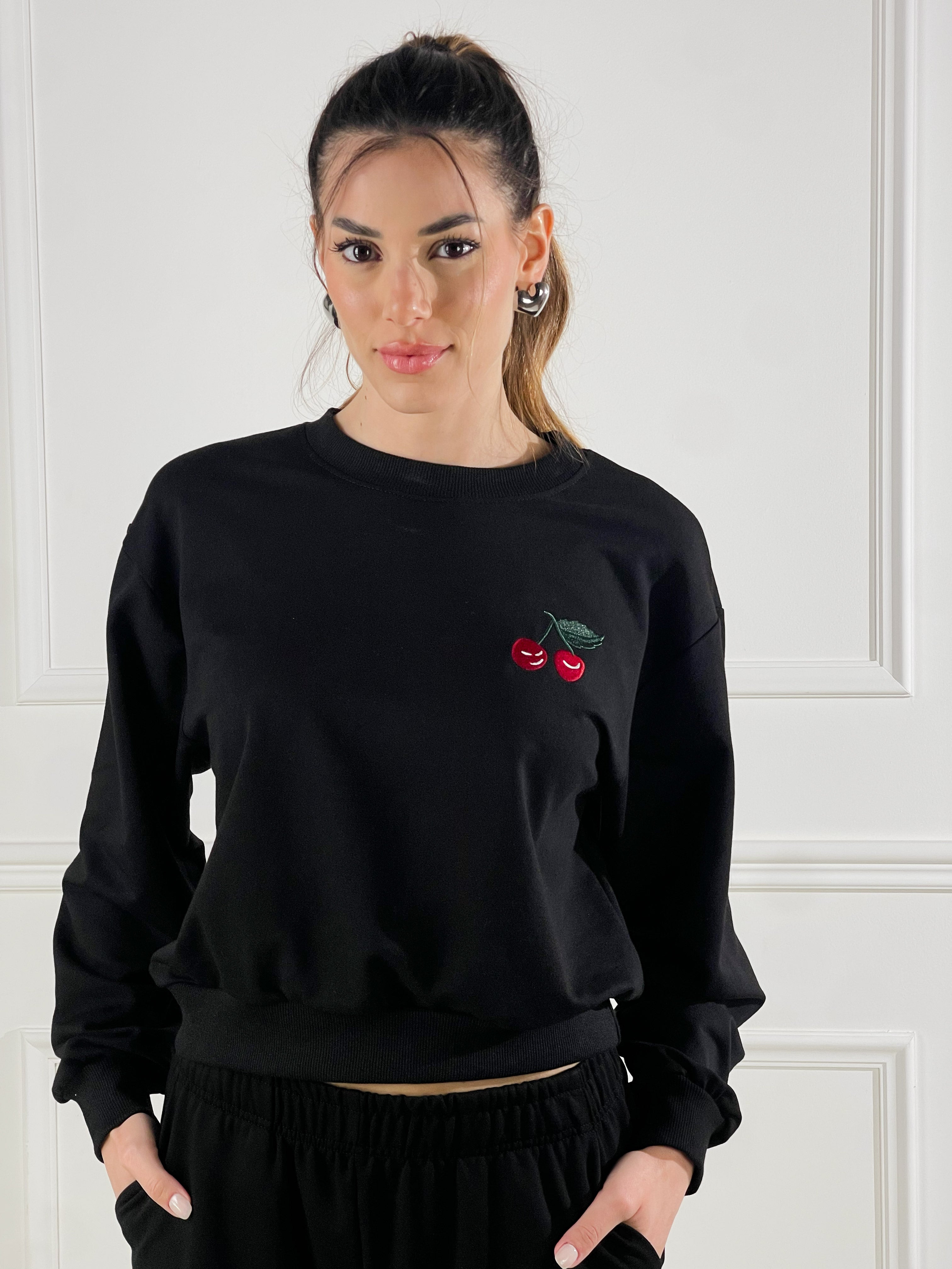 Tuta Cherry|Colore:Nero