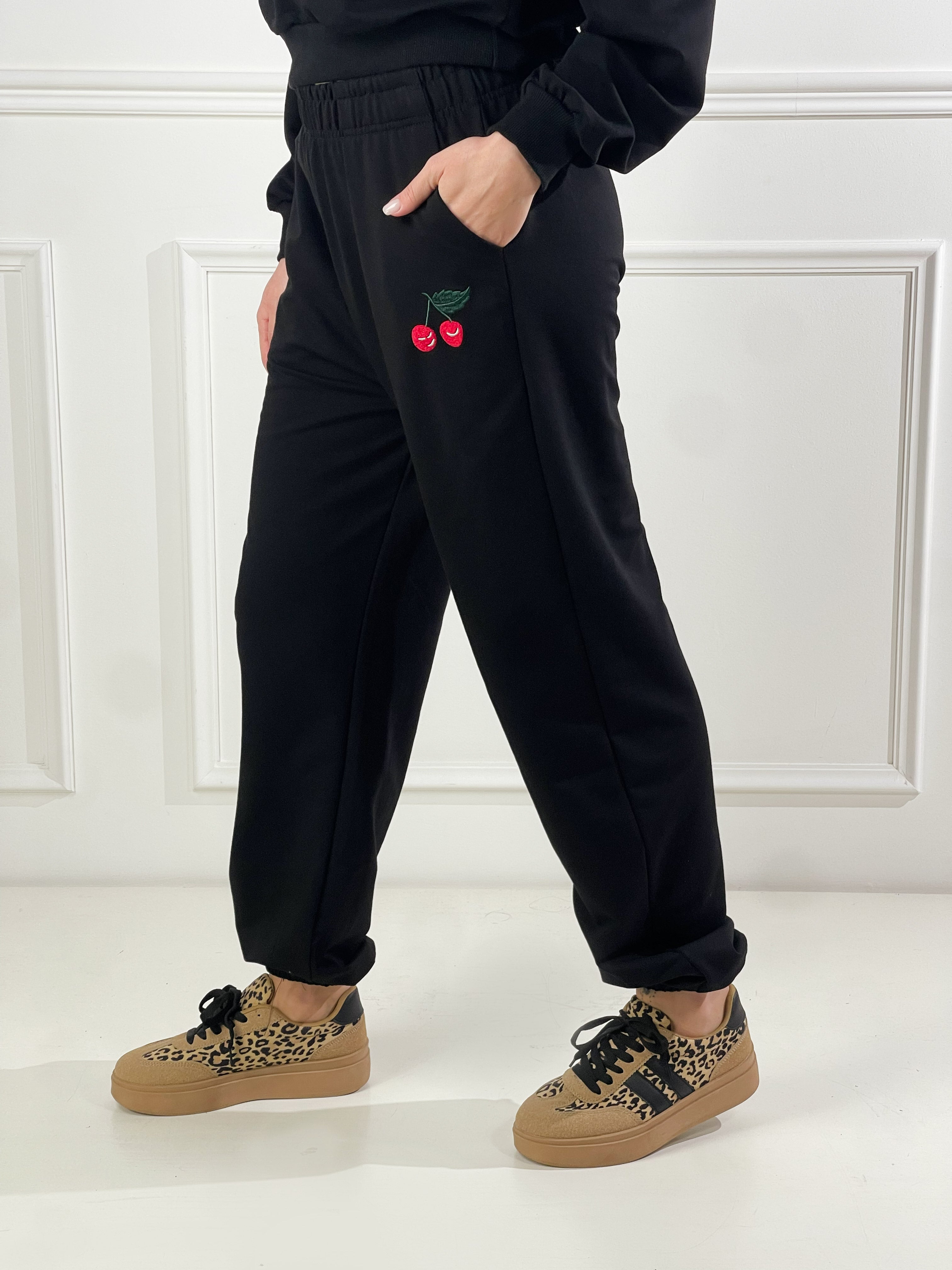 Tuta Cherry|Colore:Nero