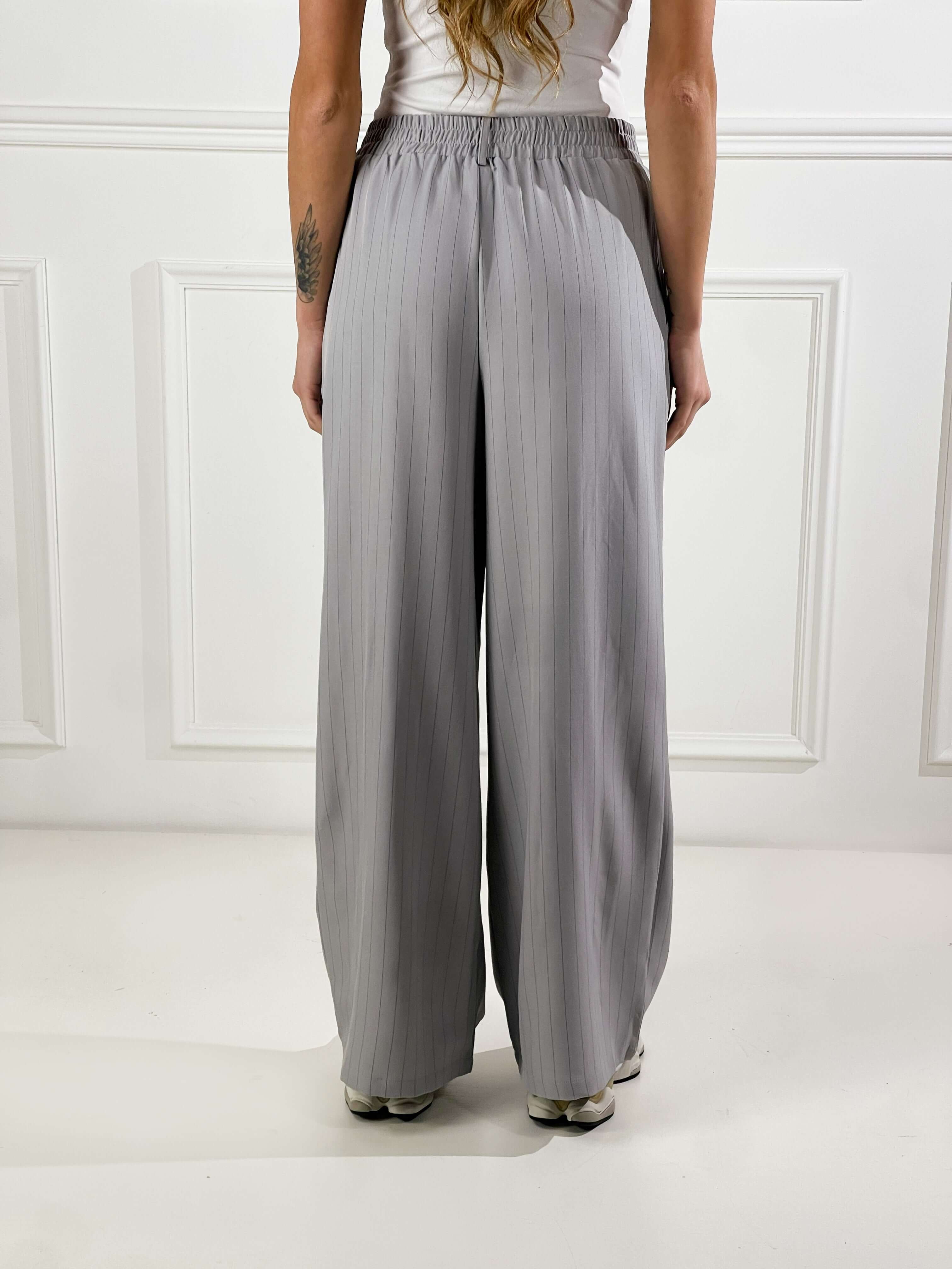 Pantalone Miami gessato|Colore:Grigio