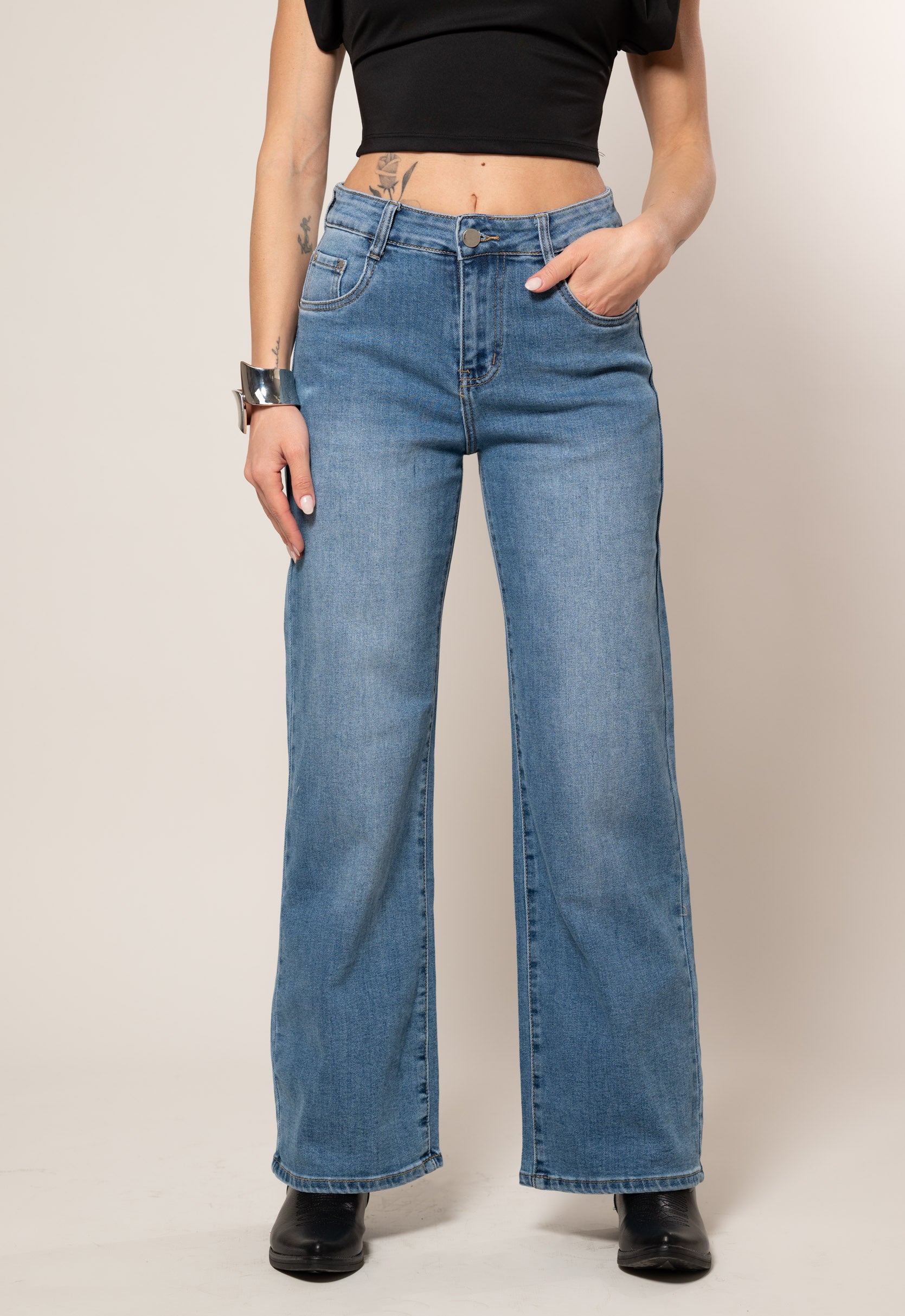 Jeans 5 tasche|Colore:Jeans