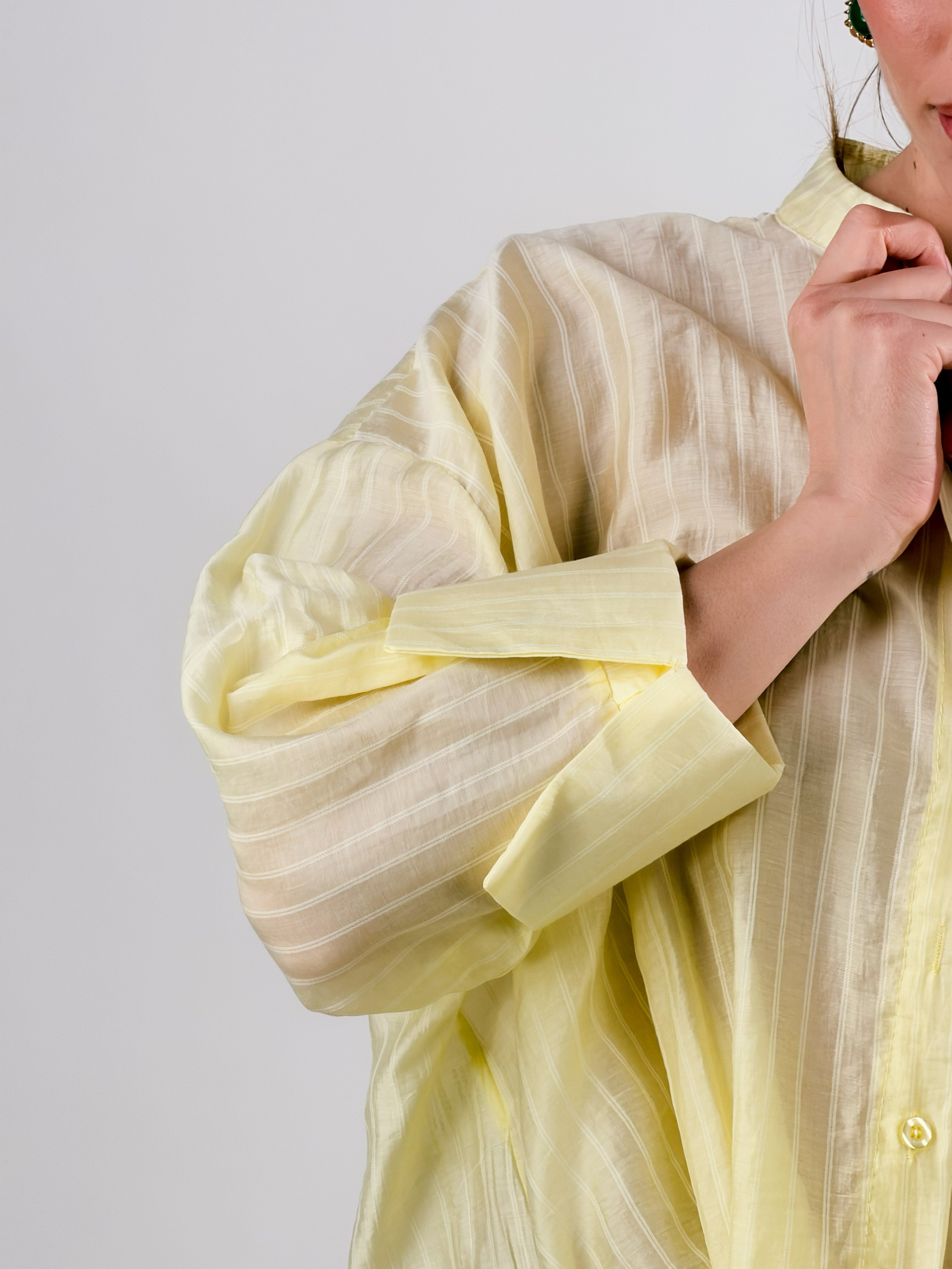 Camicia Ballon|Colore:Giallo