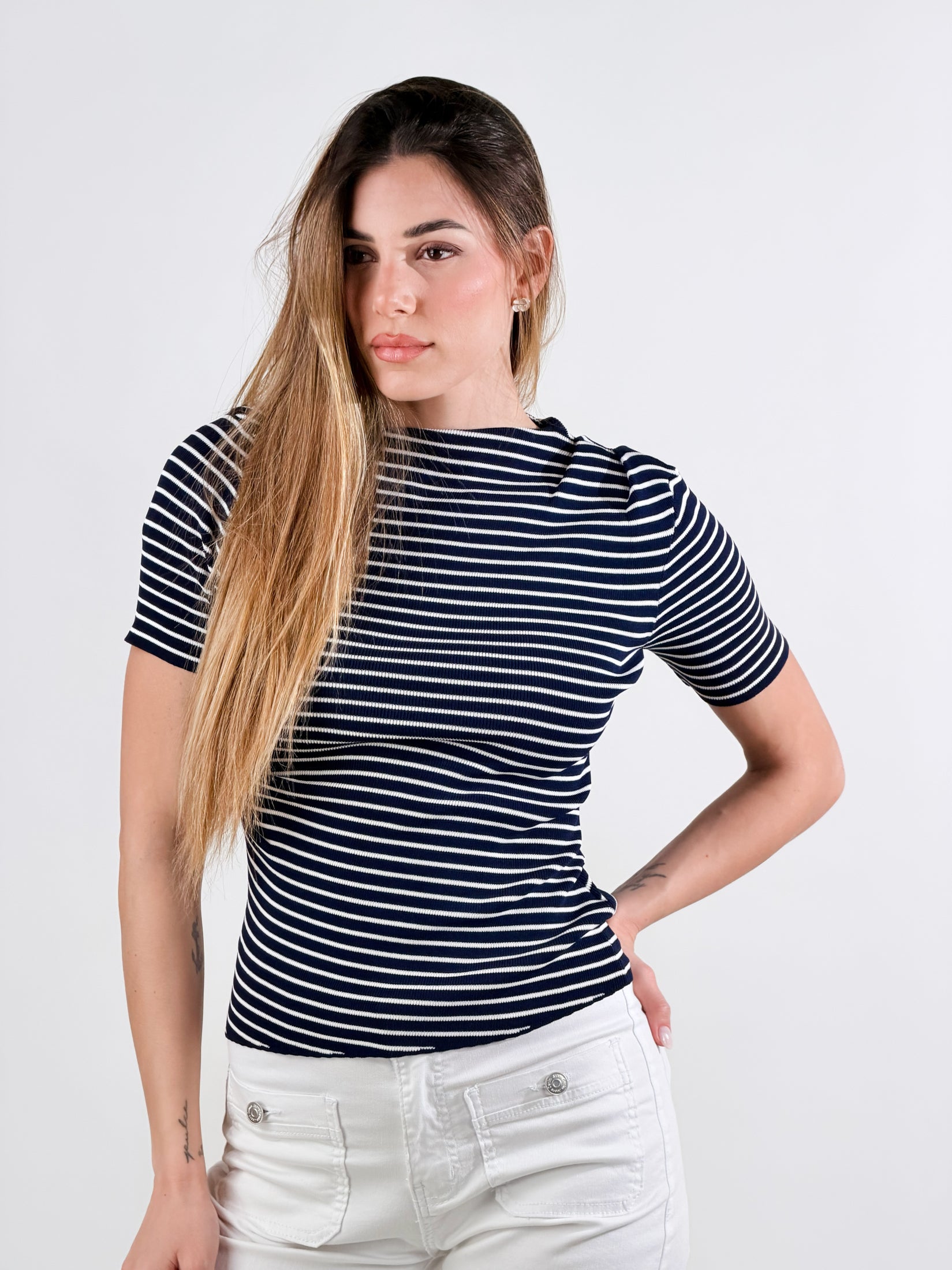 Maglia marine|Colore:Blu