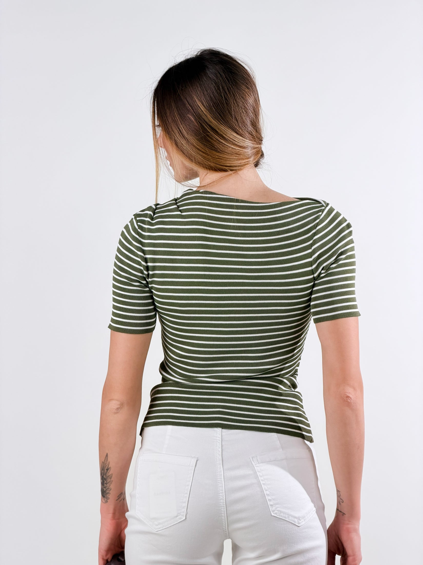 Maglia marine|Colore:Verde militare