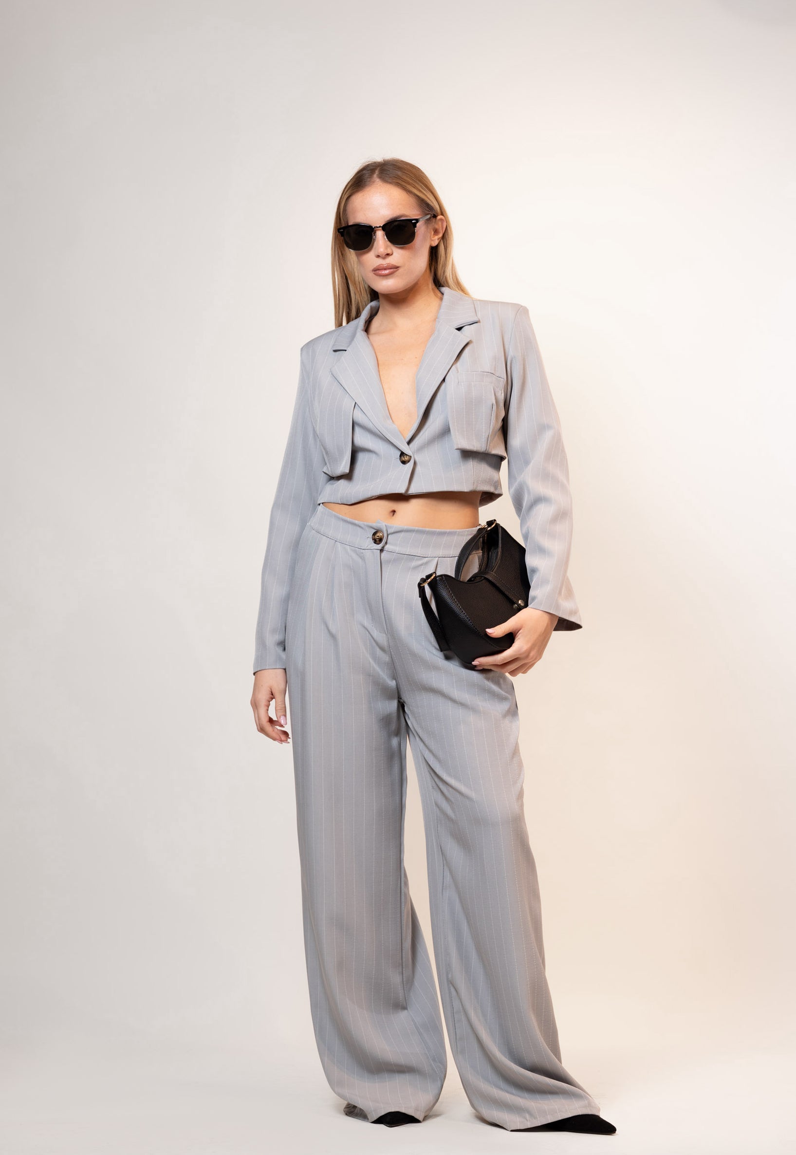 Tailleur Pocket|Colore:Grigio