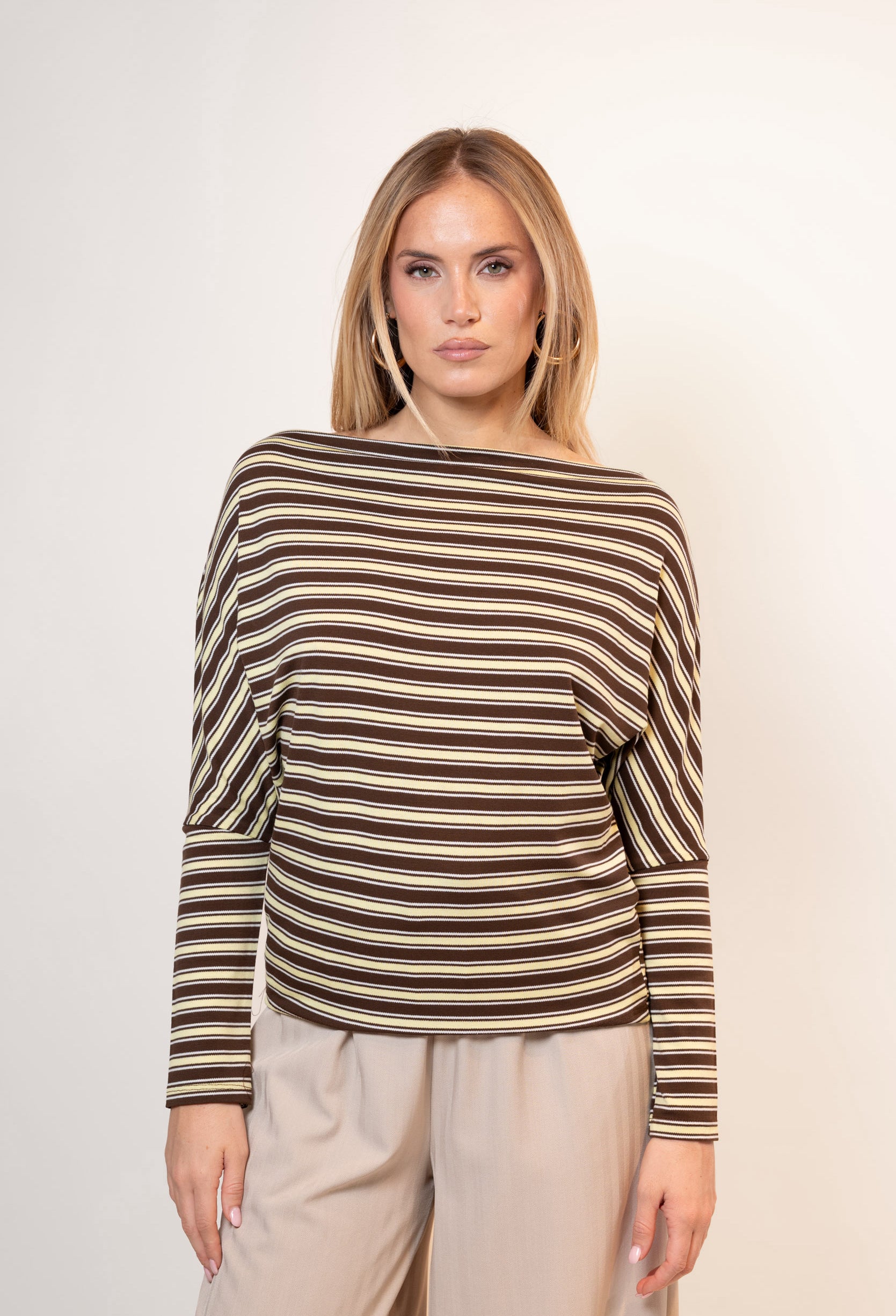 Maglia Asia Asimmetrica|Colore:Giallo/moro