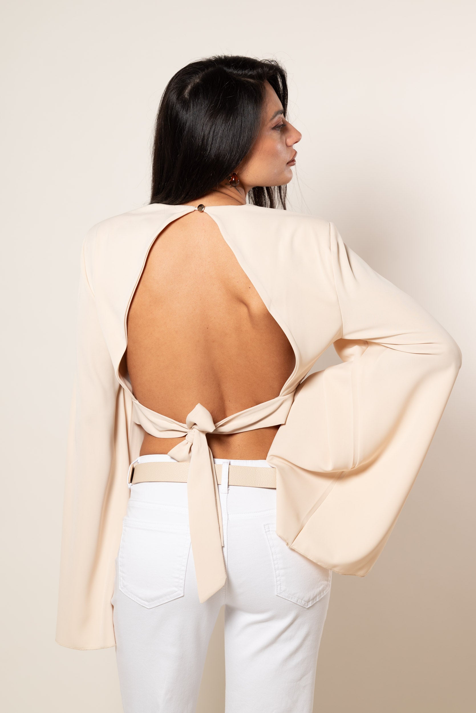 Blusa Campana|Colore:Beige