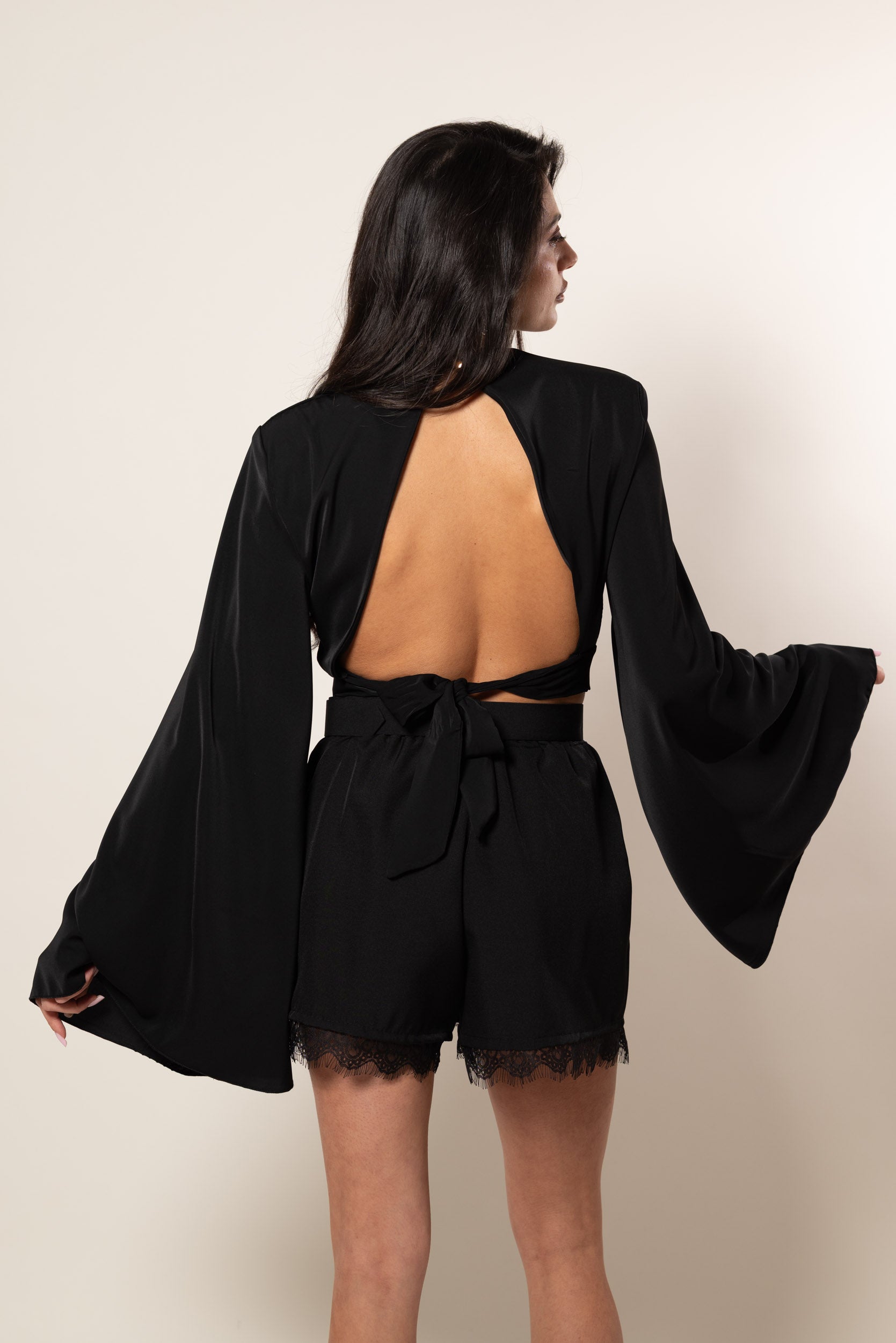 Blusa Campana|Colore:Nero