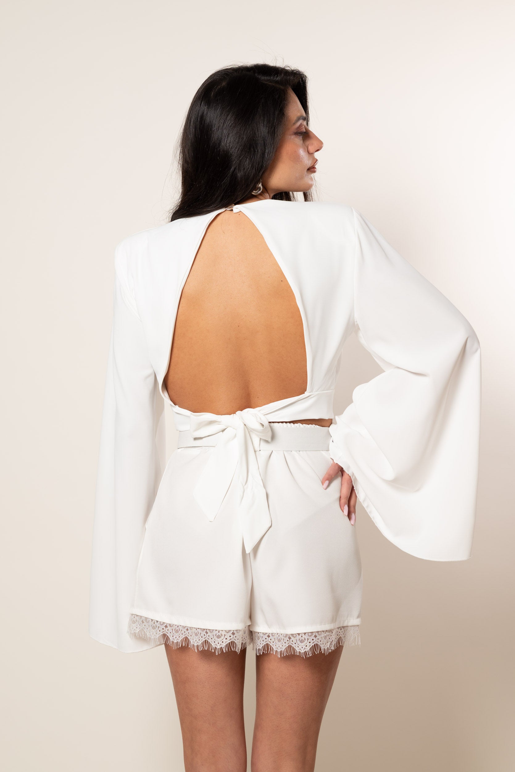 Blusa Campana|Colore:Bianco