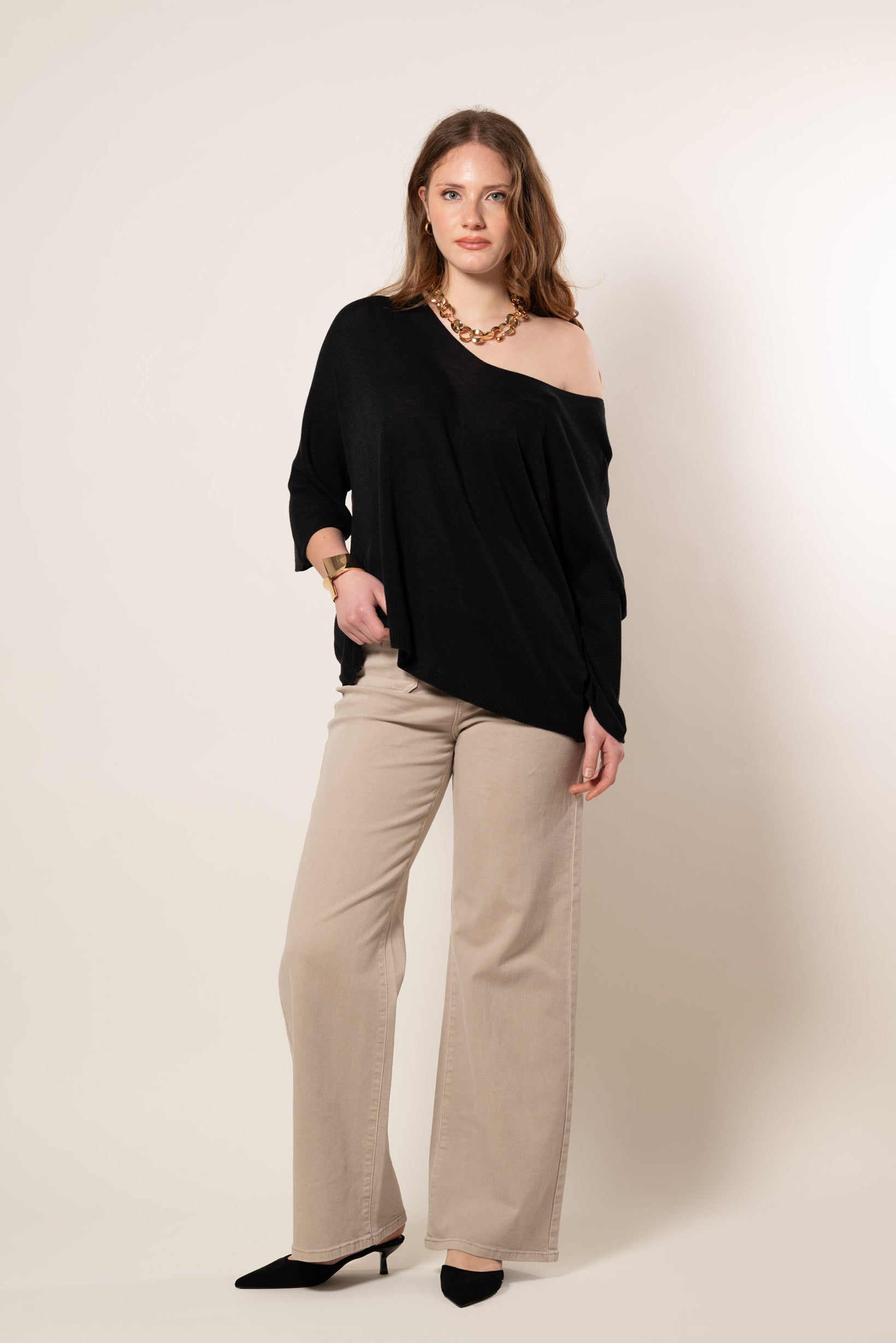 Maglia Selly|Colore:Nero