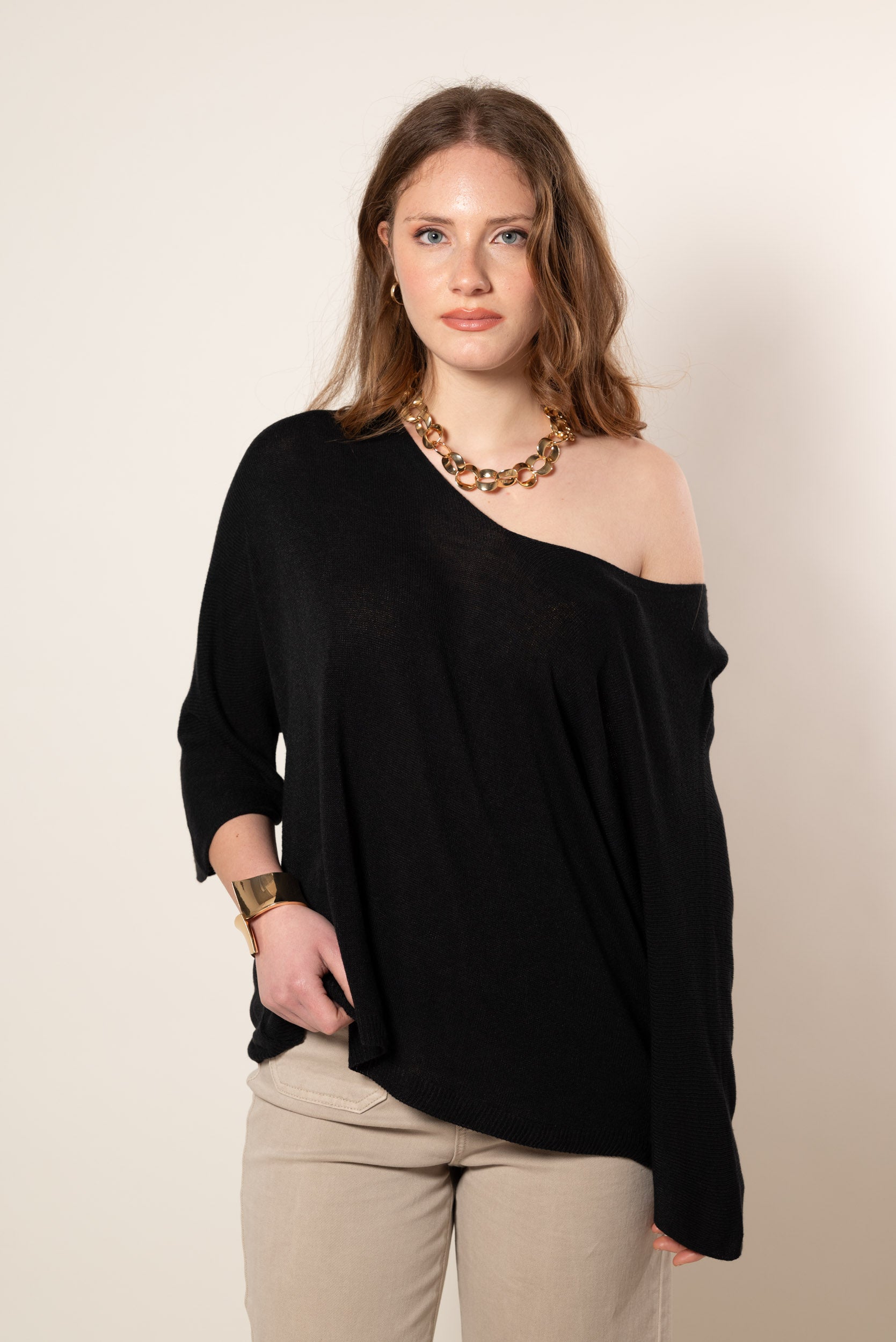 Maglia Selly|Colore:Nero