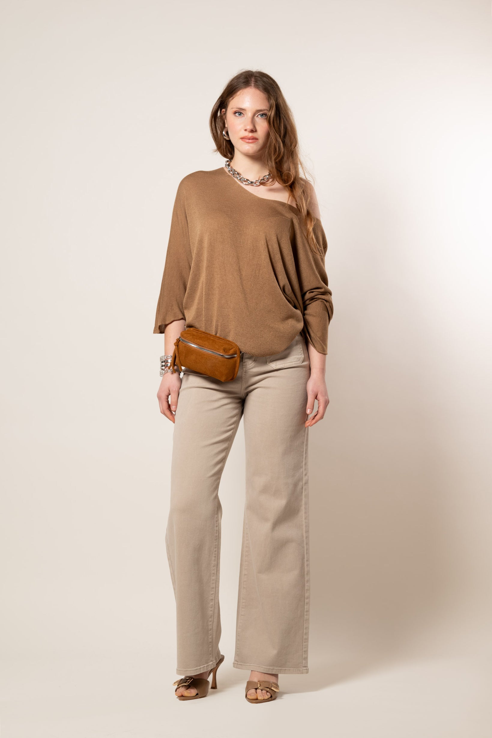 Maglia Selly|Colore:Cammello
