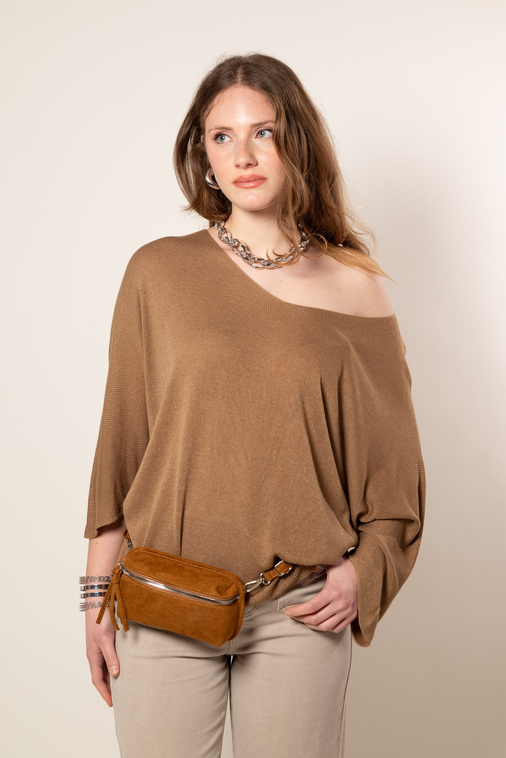 Maglia Selly|Colore:Cammello