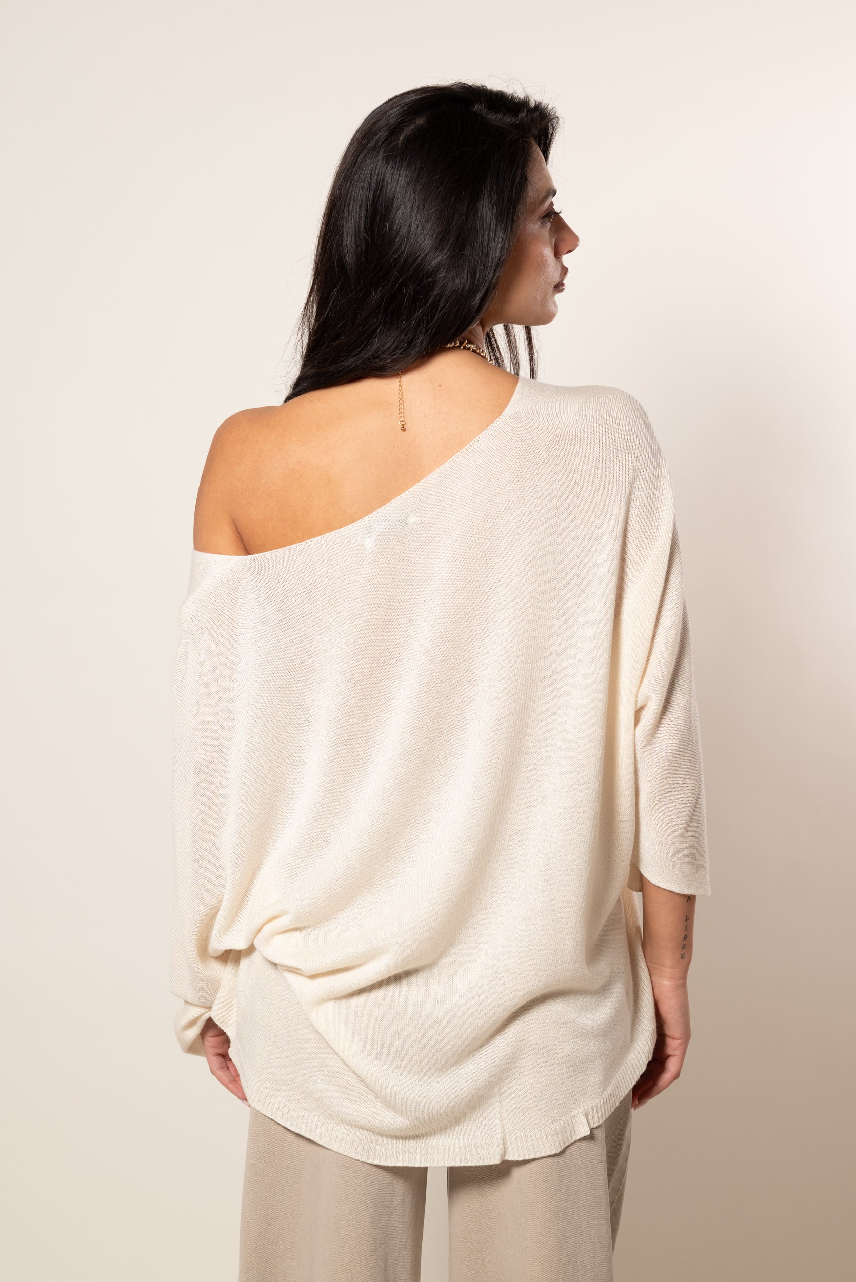 Maglia Selly|Colore:Panna