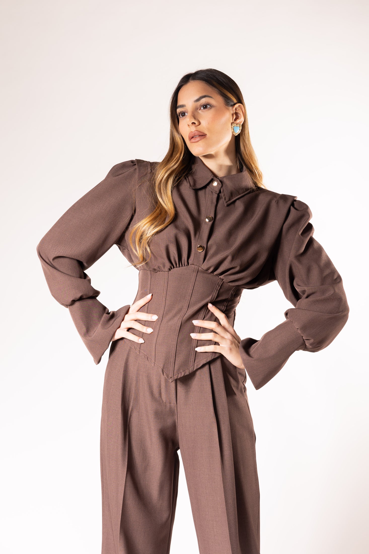 Coordinato Bustier|Colore:Caffe