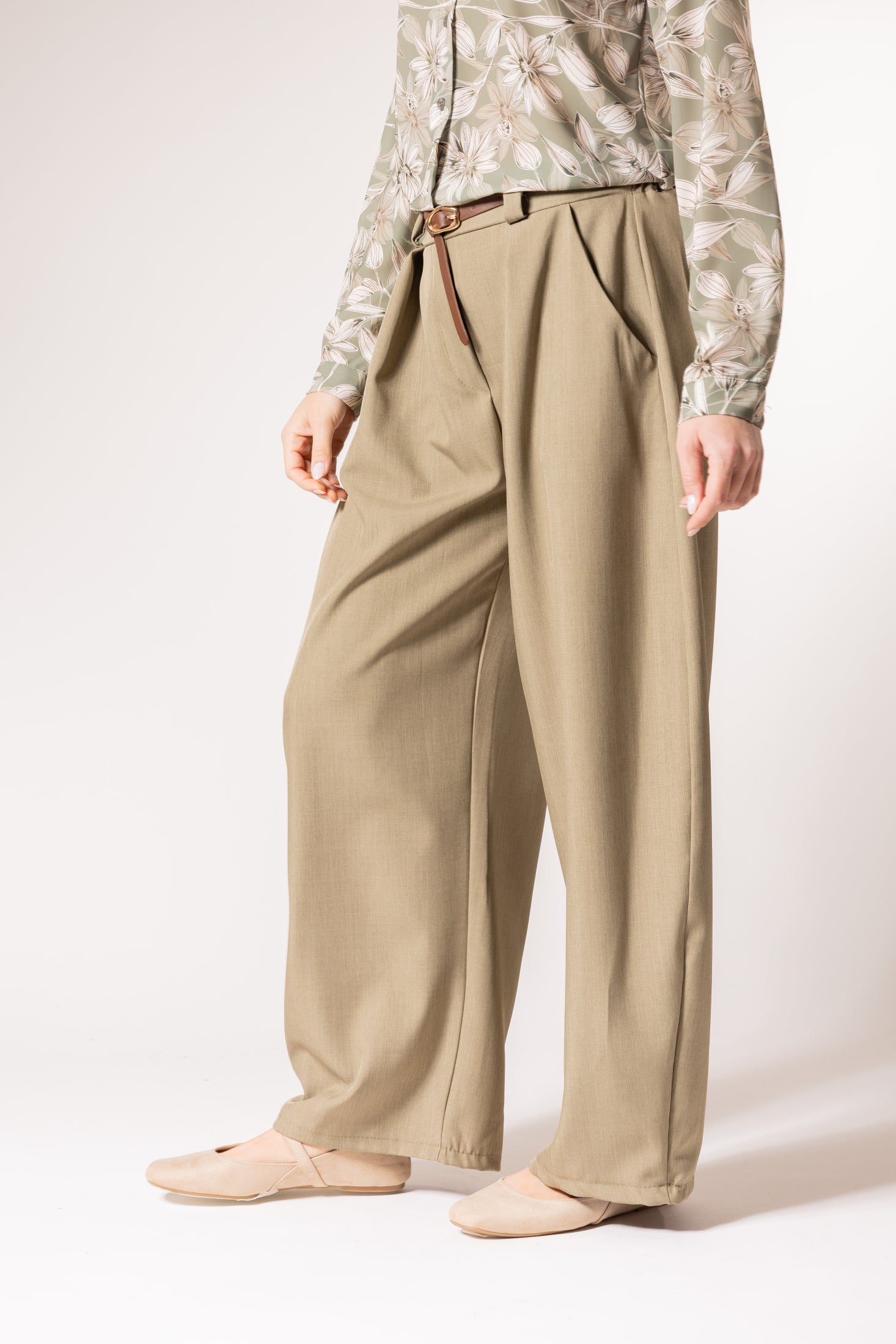Pantalone Sabri|Colore:Verde militare