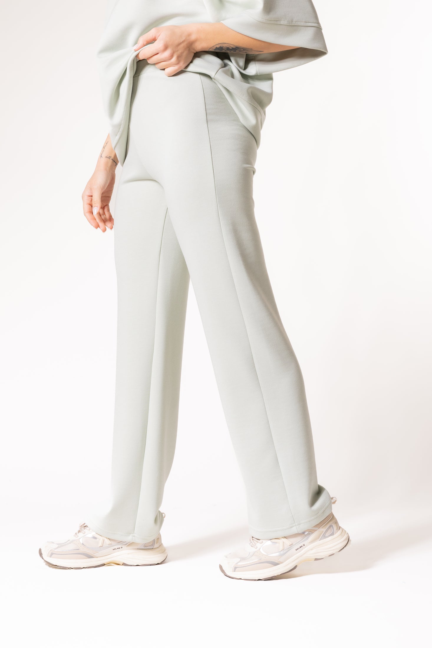 Panta felpa Basic|Colore:Menta