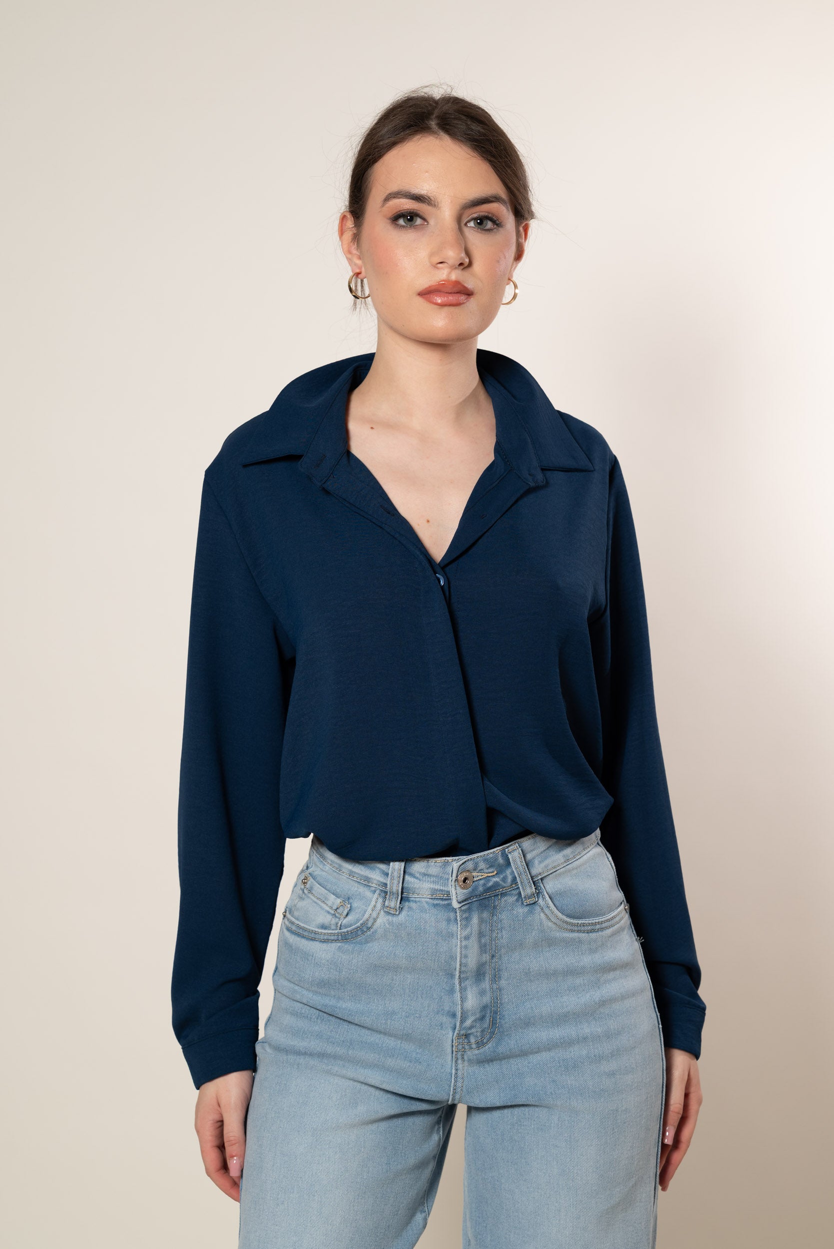 Camicia Alessia|Colore:Blu