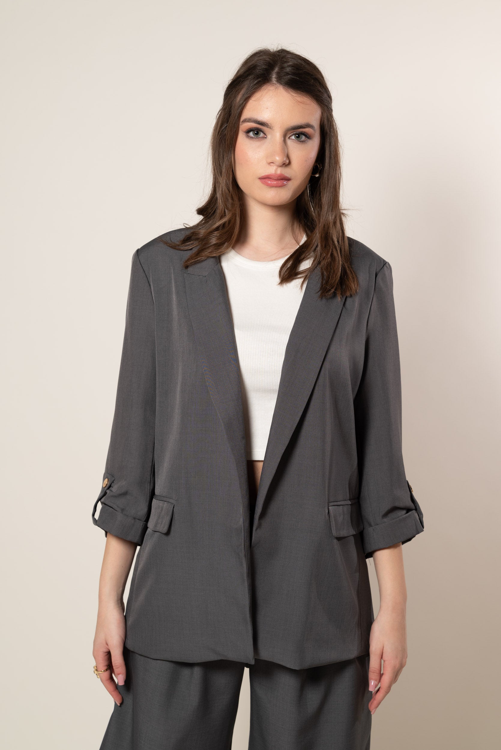 Blazer lose fit|Colore:Grigio