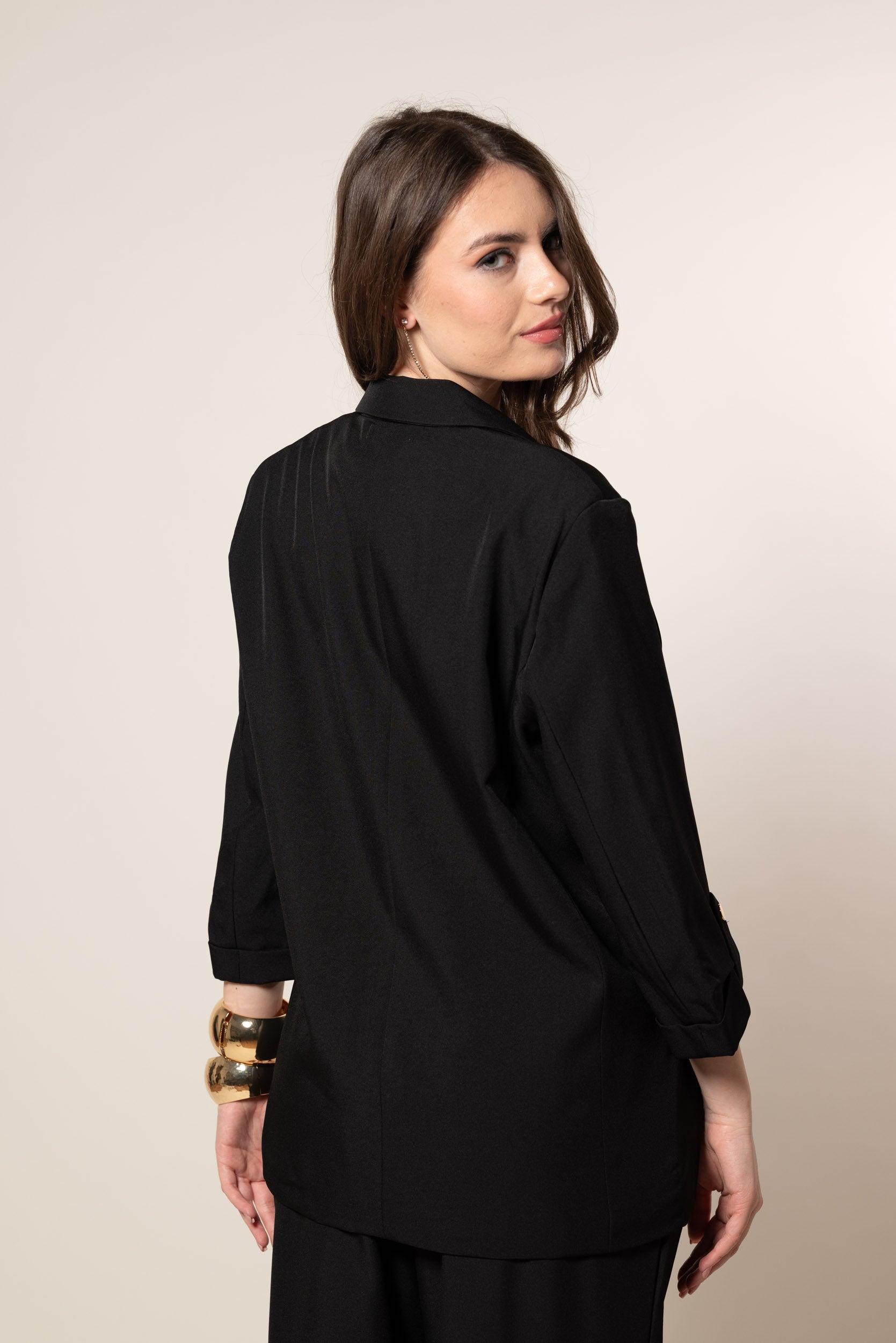Blazer lose fit|Colore:Nero