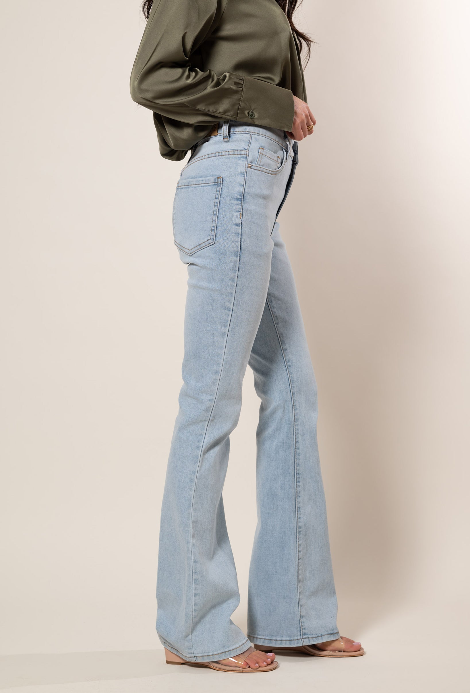 Jeans Zampa|Colore:Blu chiaro