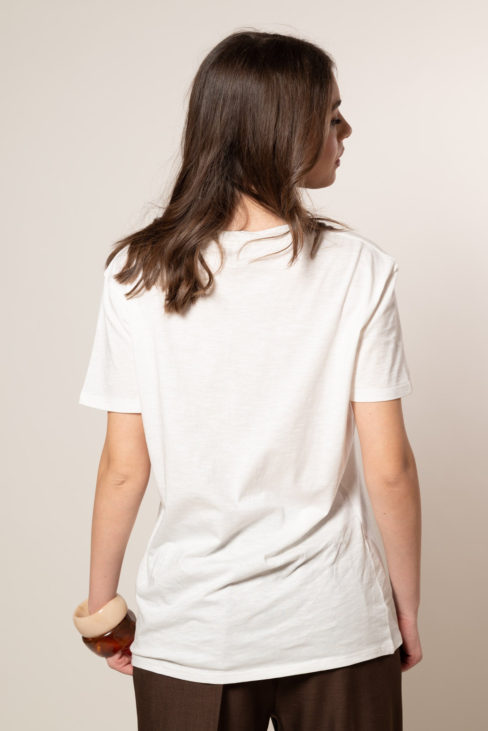 T- Shirt Maggie|Colore:Bianco latte