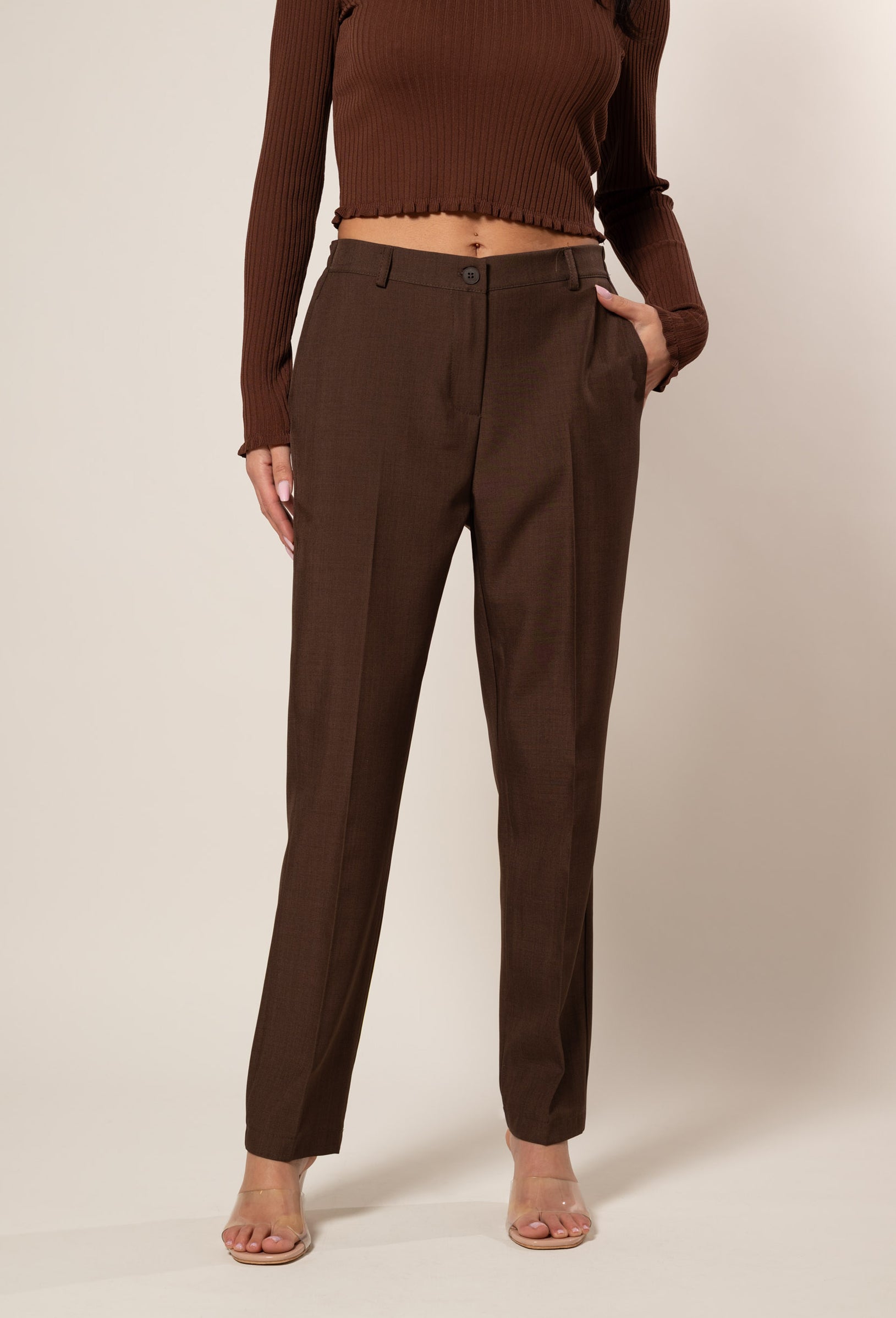Pantalone Sibilla|Colore:Cacao